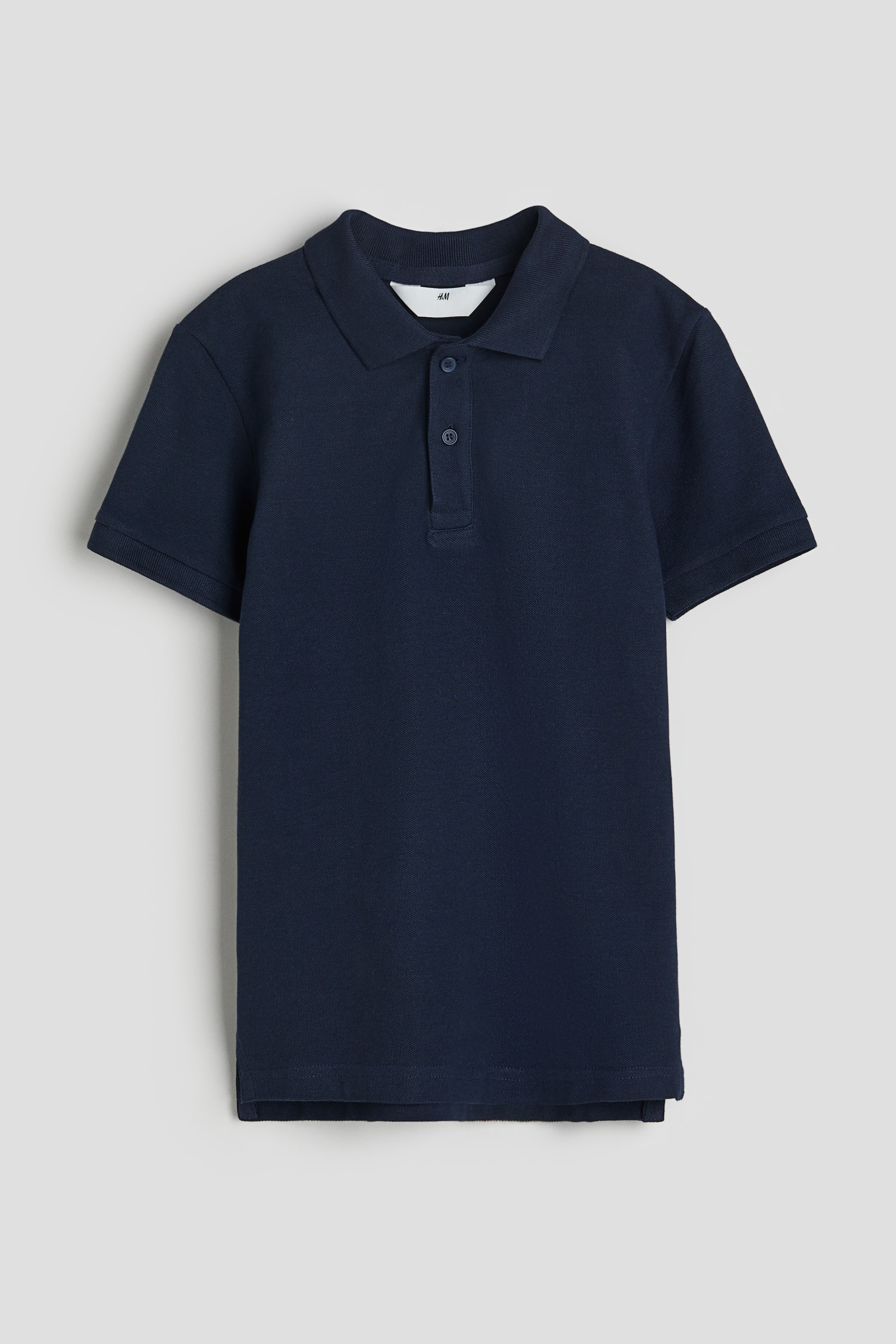 Cotton Pique Polo Shirt