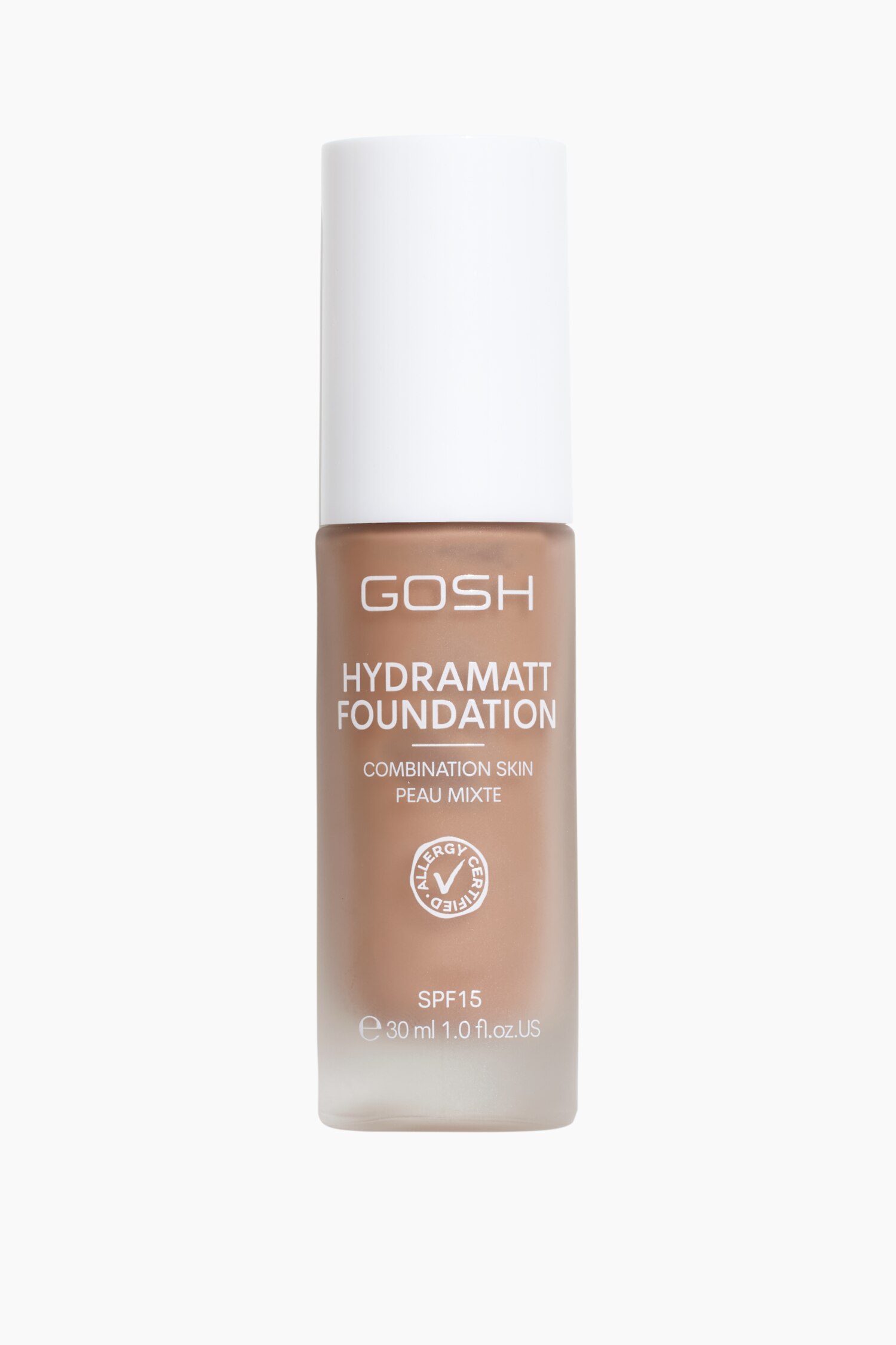 GOSH Copenhagen - Hydramatt Foundation - 012r Röd/warm Undertone