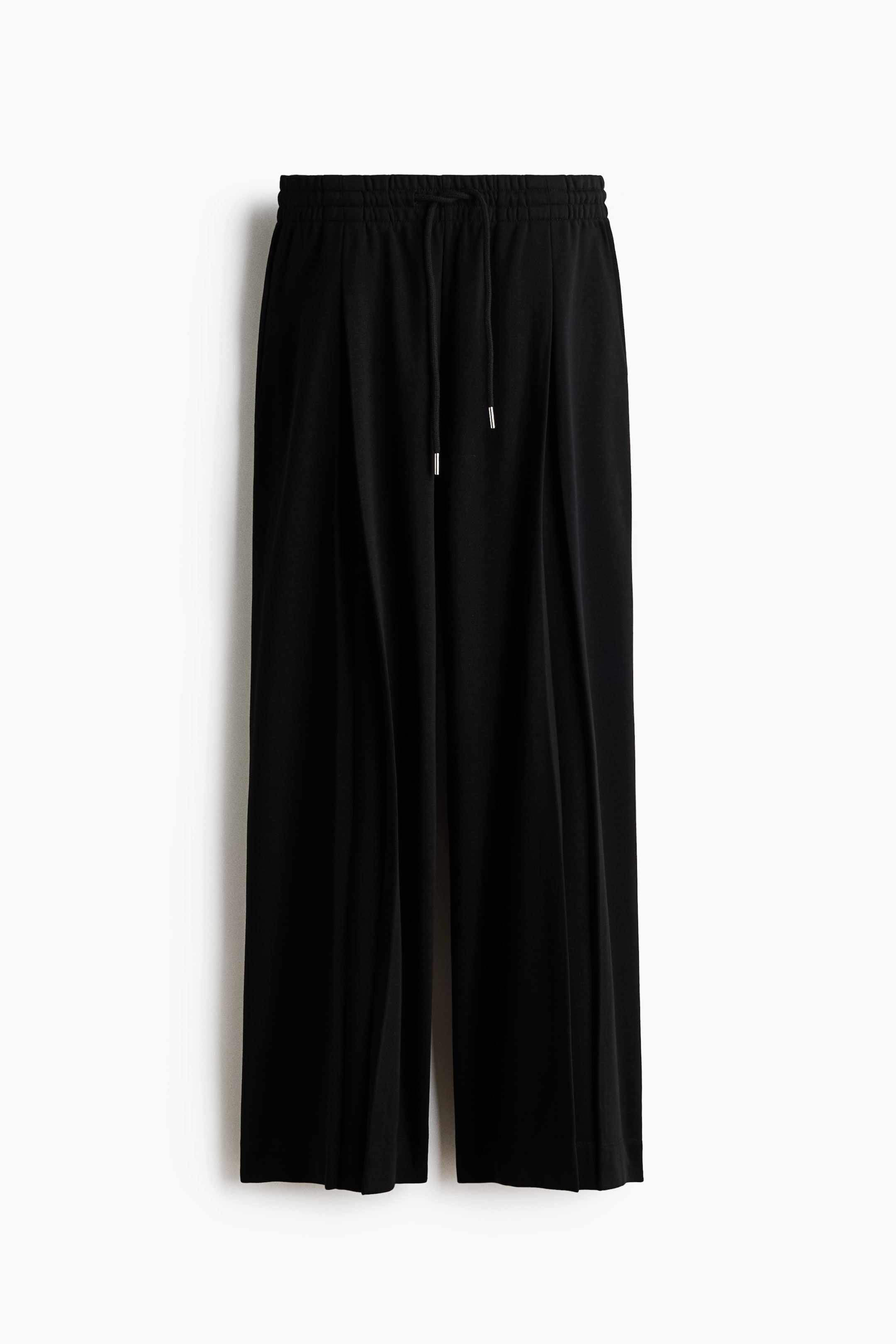 Pleat-Detail Drawstring Pants