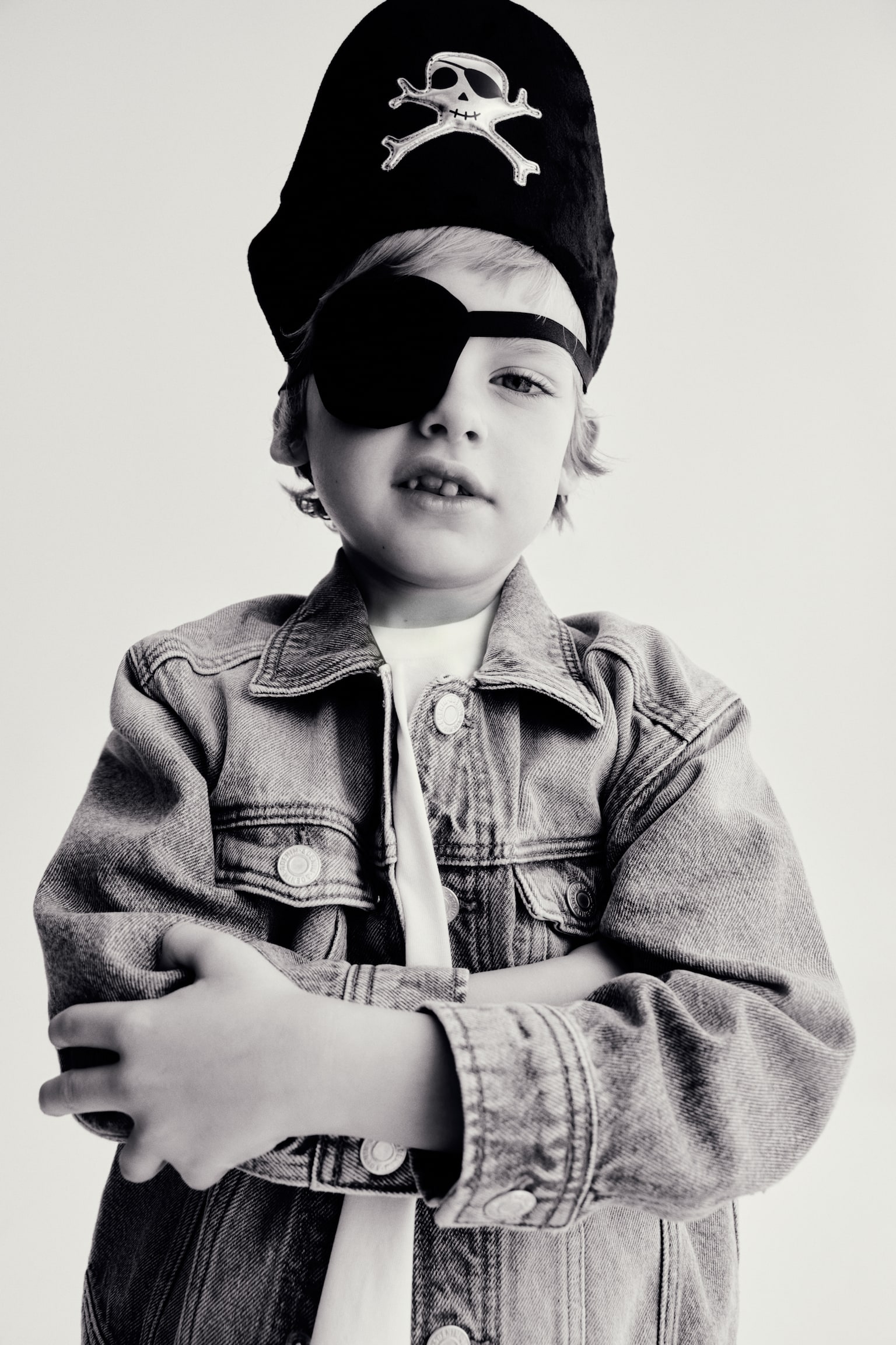 3-piece fancy dress pirate set - Black/Pirate - 5