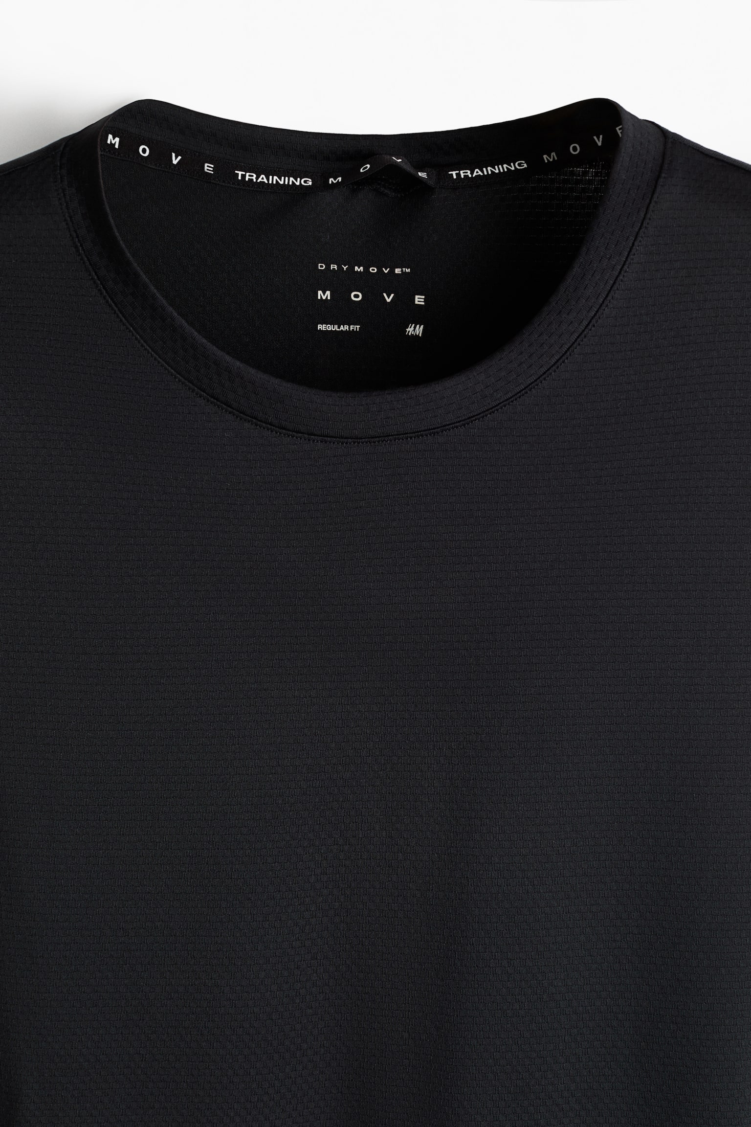 Regular Fit Sports vest top with DryMove™ - Black/Light grey - 2