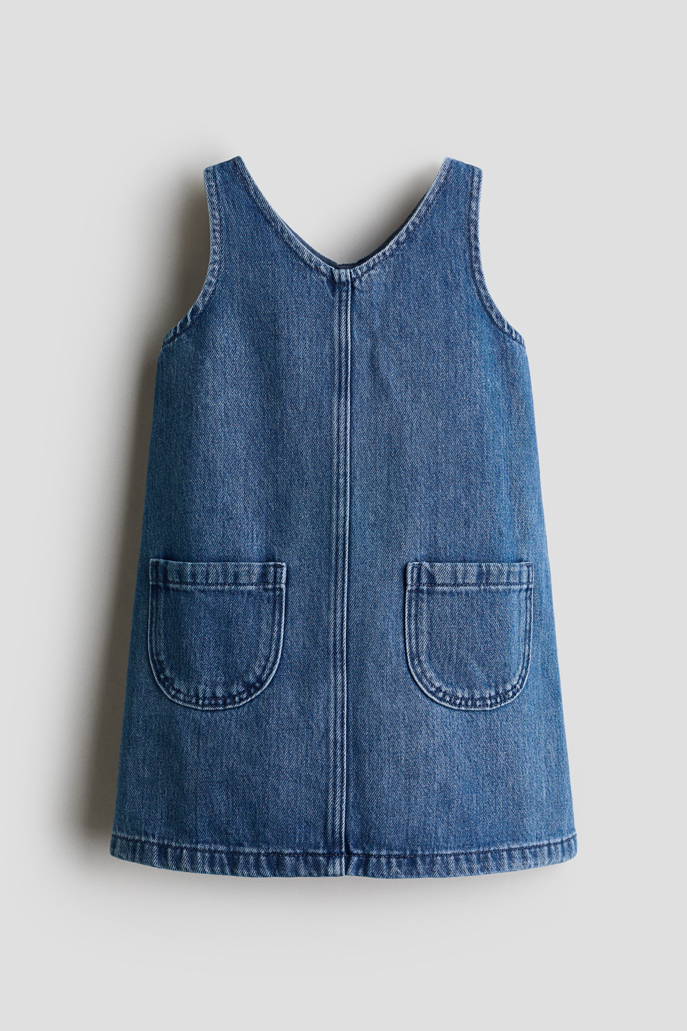 Denim overgooier - Denimblauw