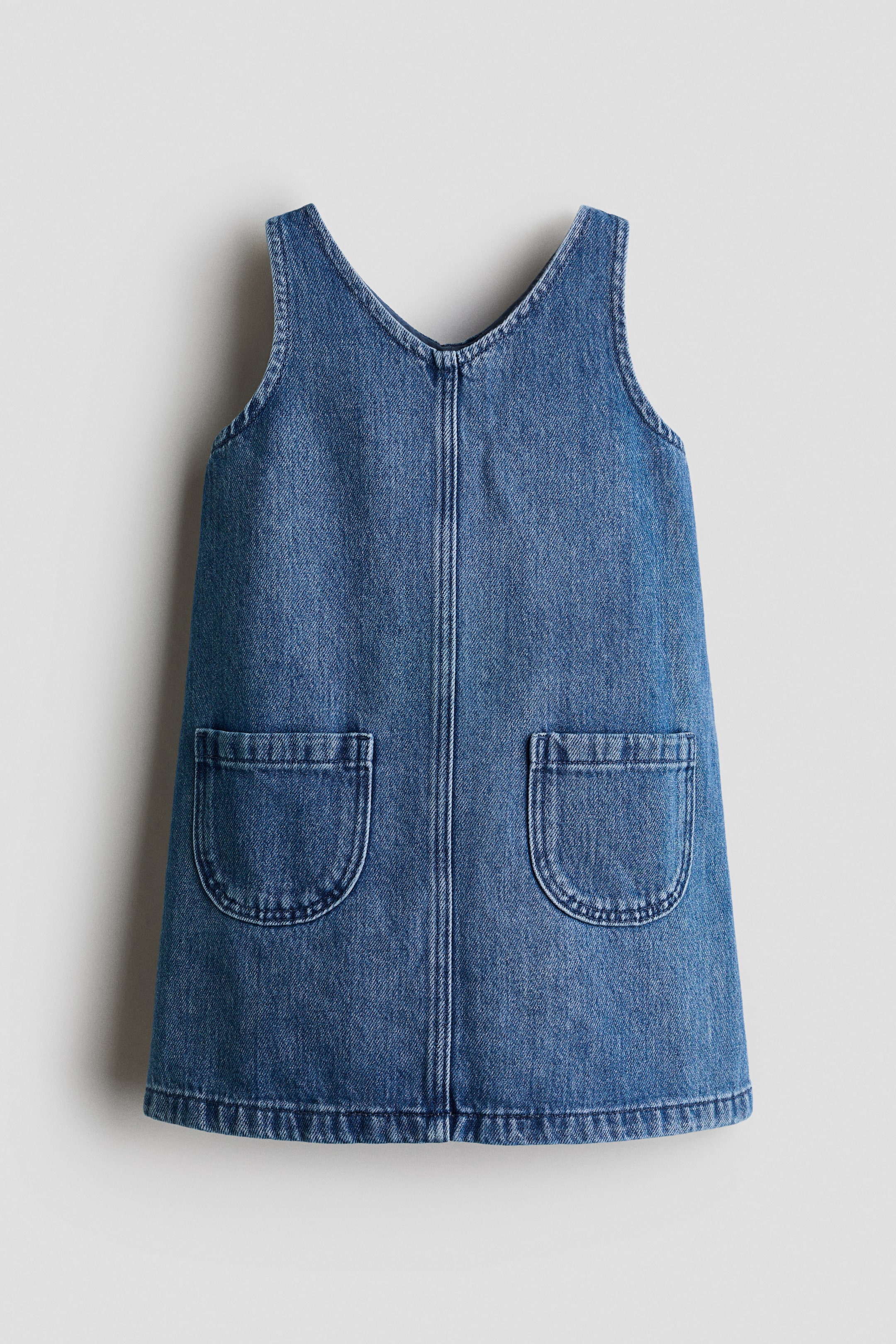 Robe chasuble en denim