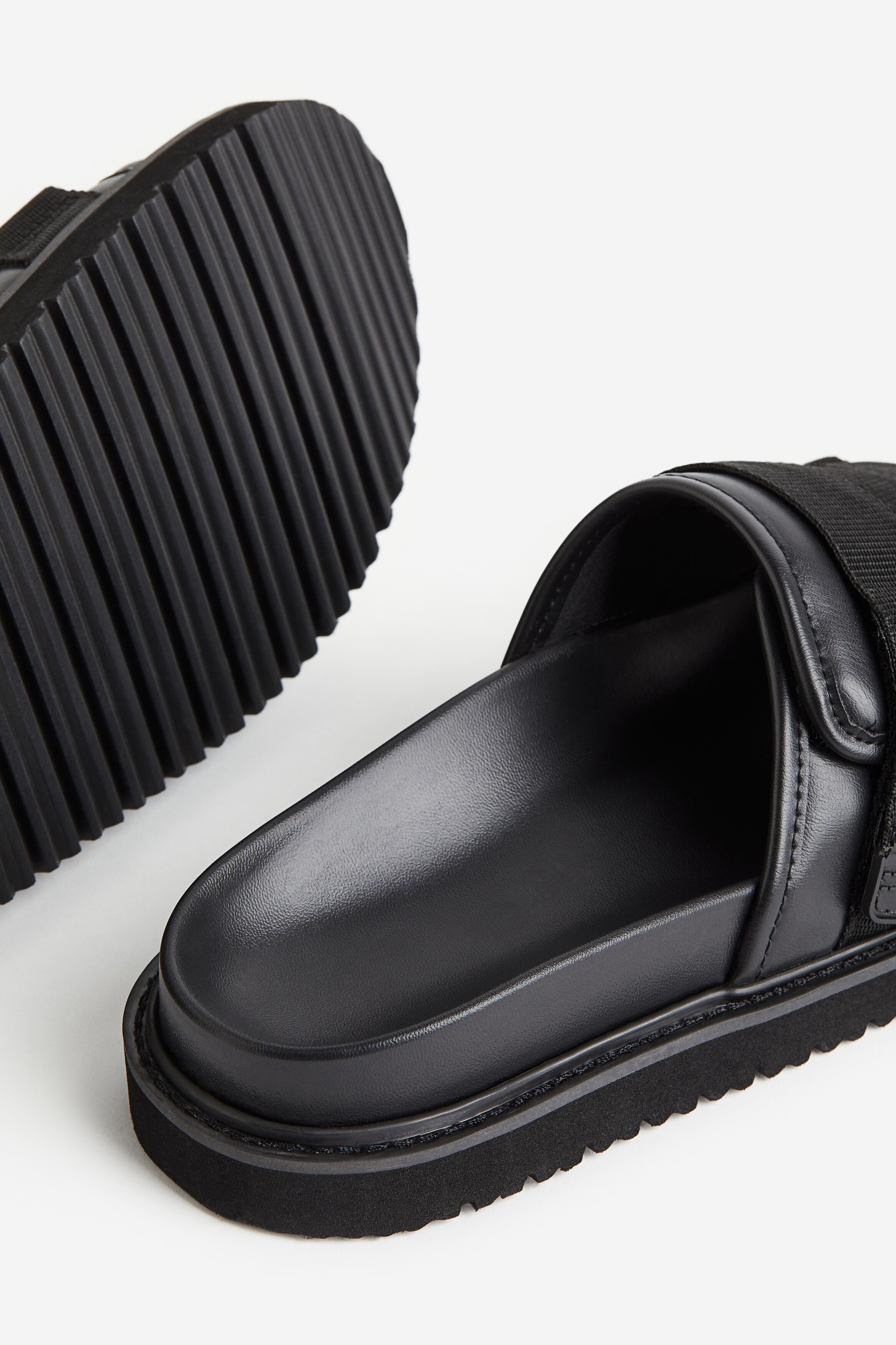 Men's Black Slides | H&M SG