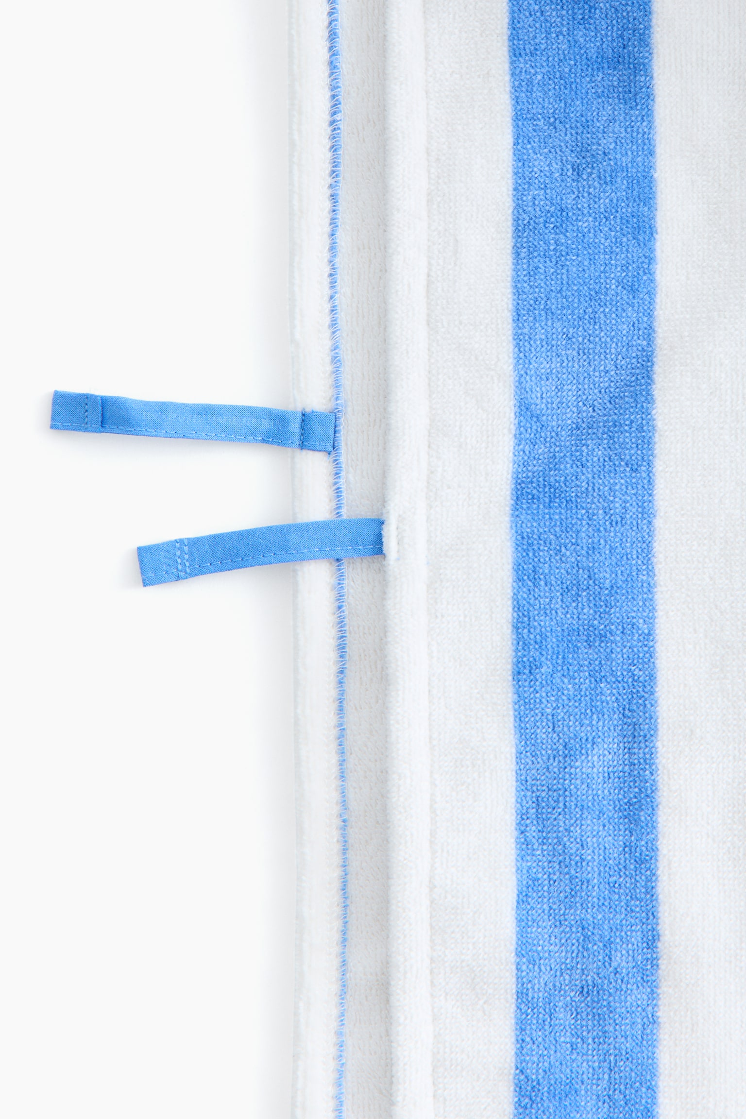 Striped cotton towel cape - 3