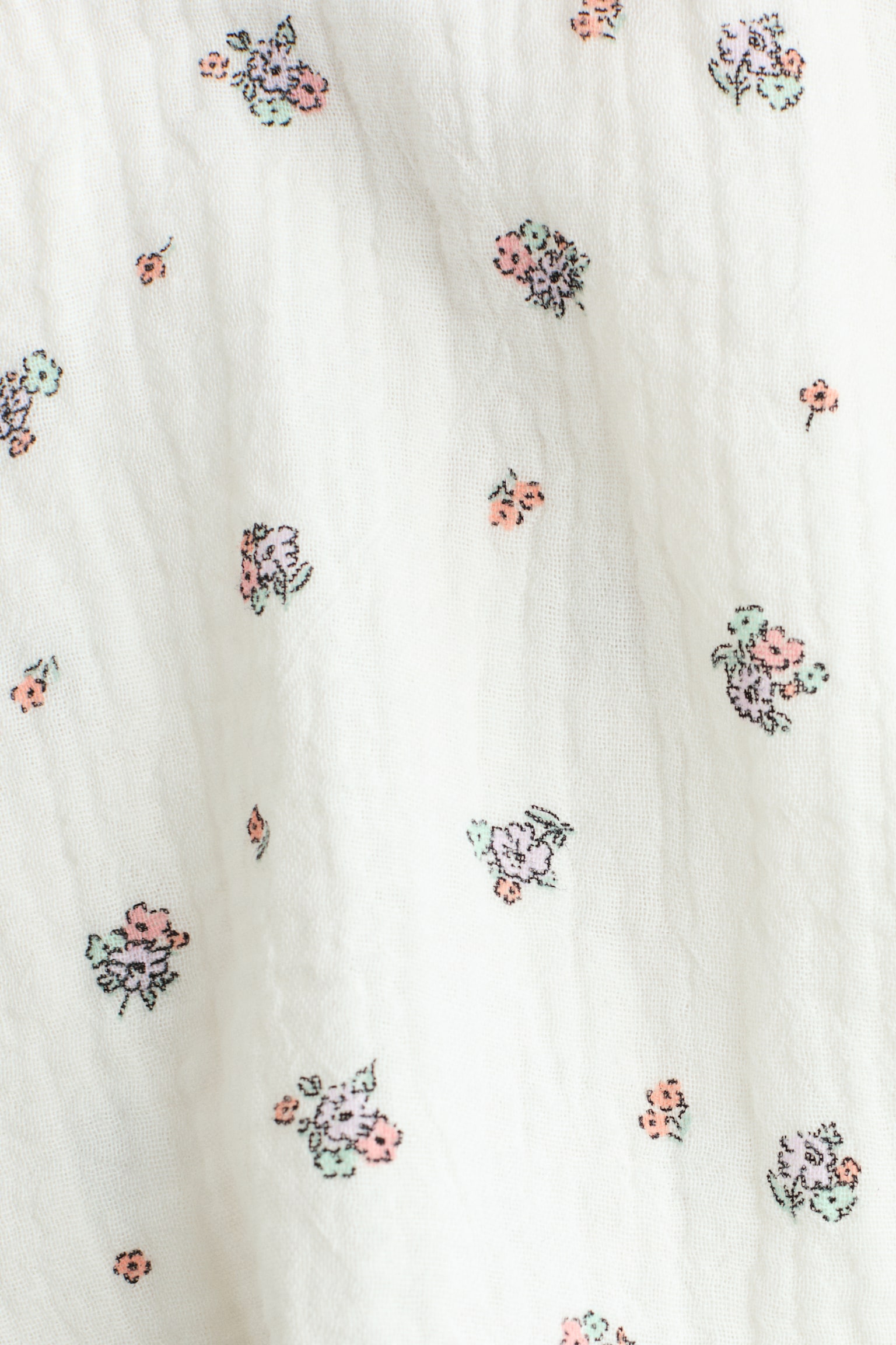 2-piece blouse and leggings set - Light pink/Floral/Light pink/Cherries - 2