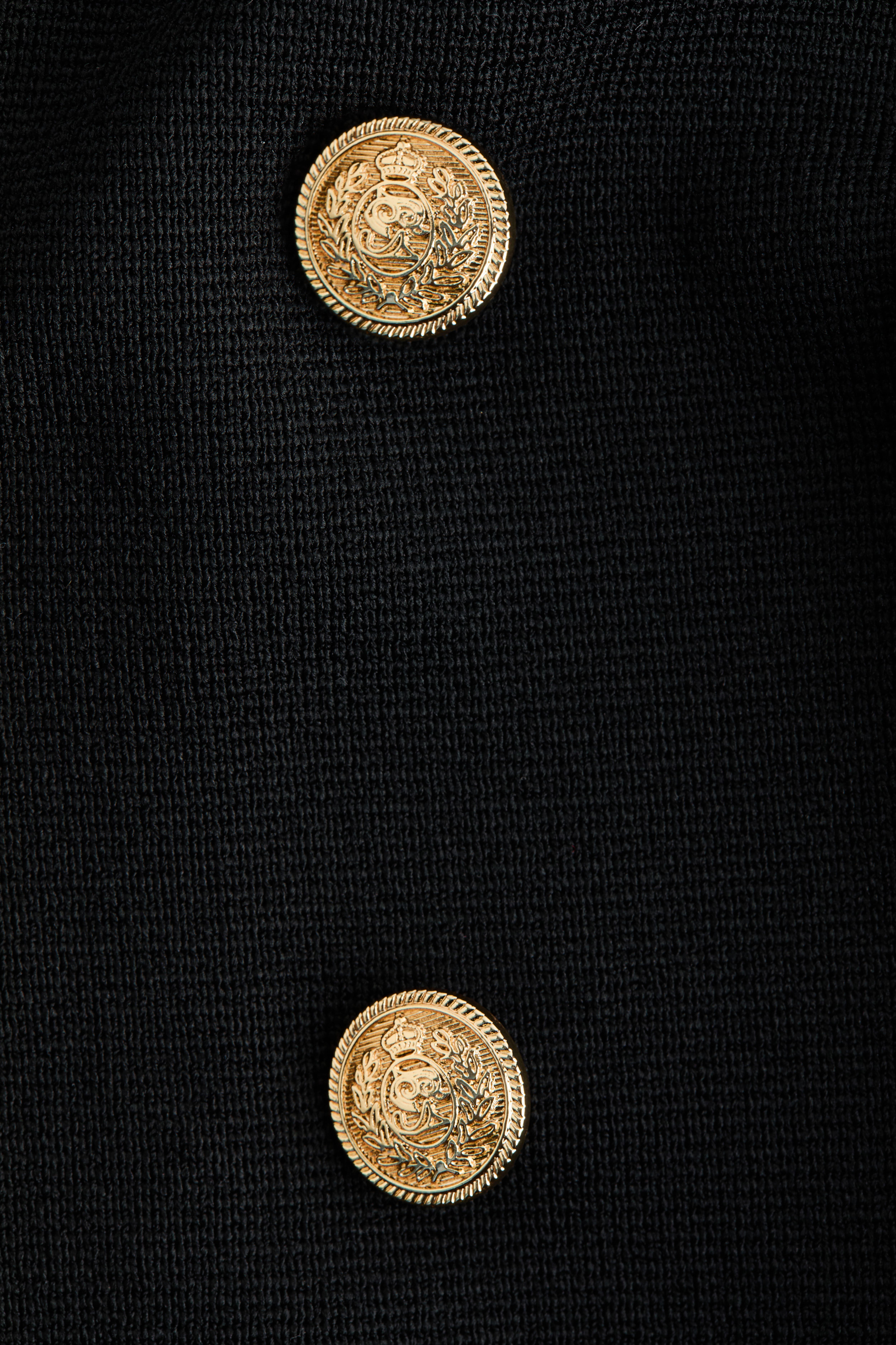 Defined-Waist Button-Detail Cardigan