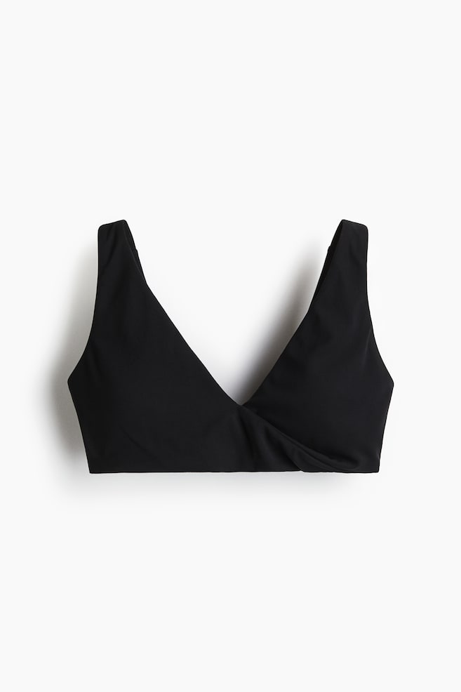 Yoga bra with SoftMove™ Lycra® - Black - 1