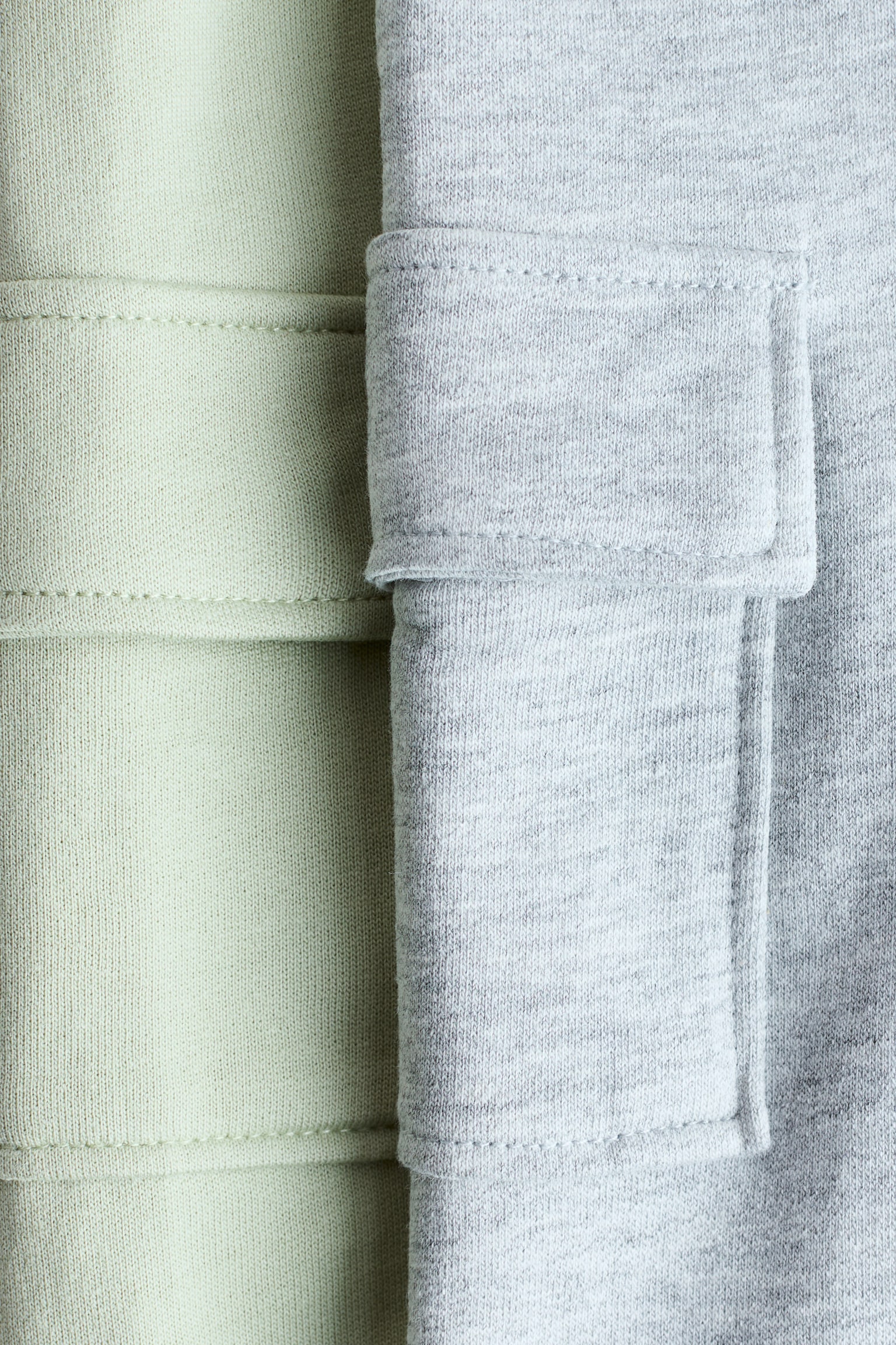 2-pack cargo joggers - Light green/Light grey/Dark grey/Dusty turquoise/Beige/Dark brown - 2