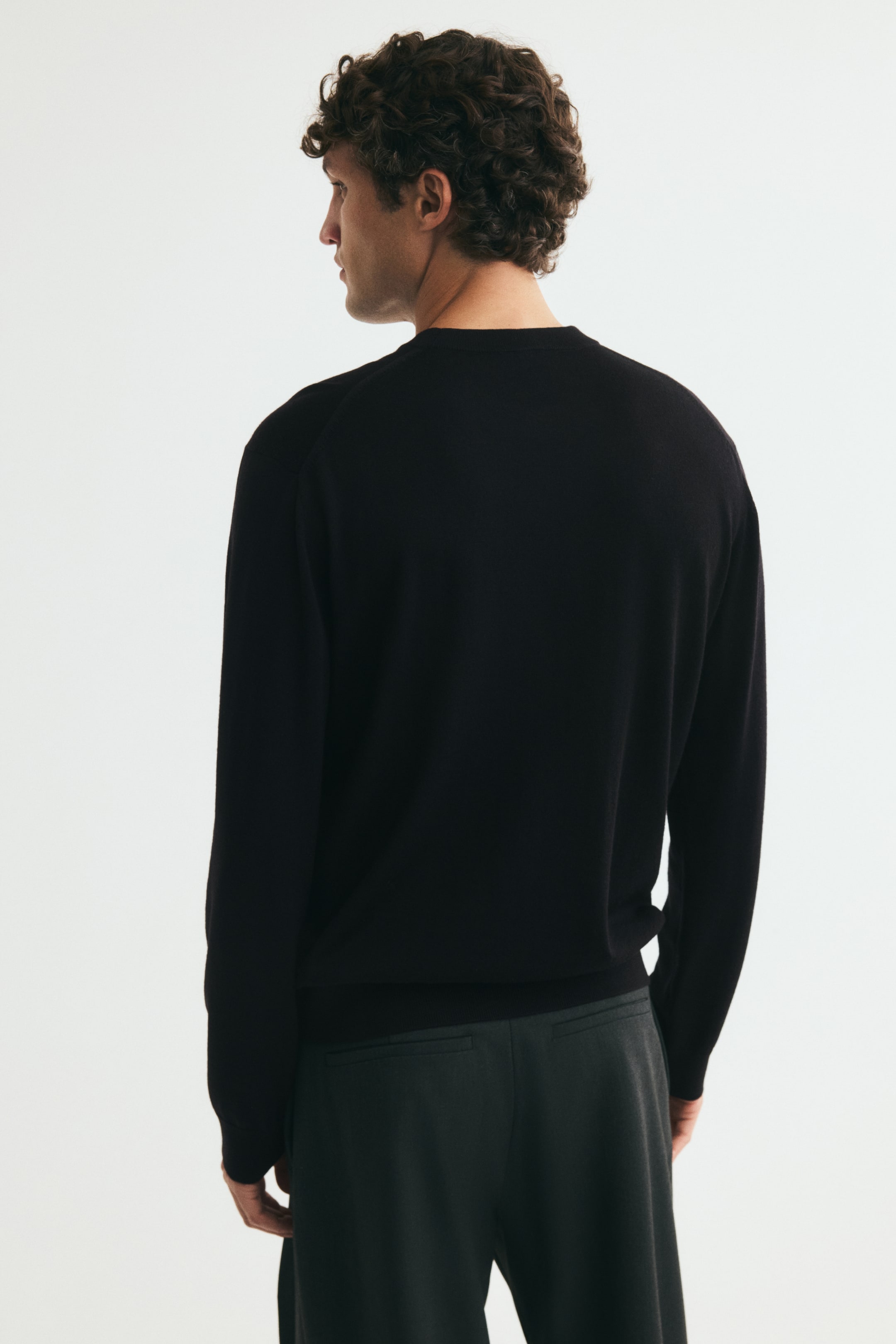 Regular-Fit Merino Wool Sweater