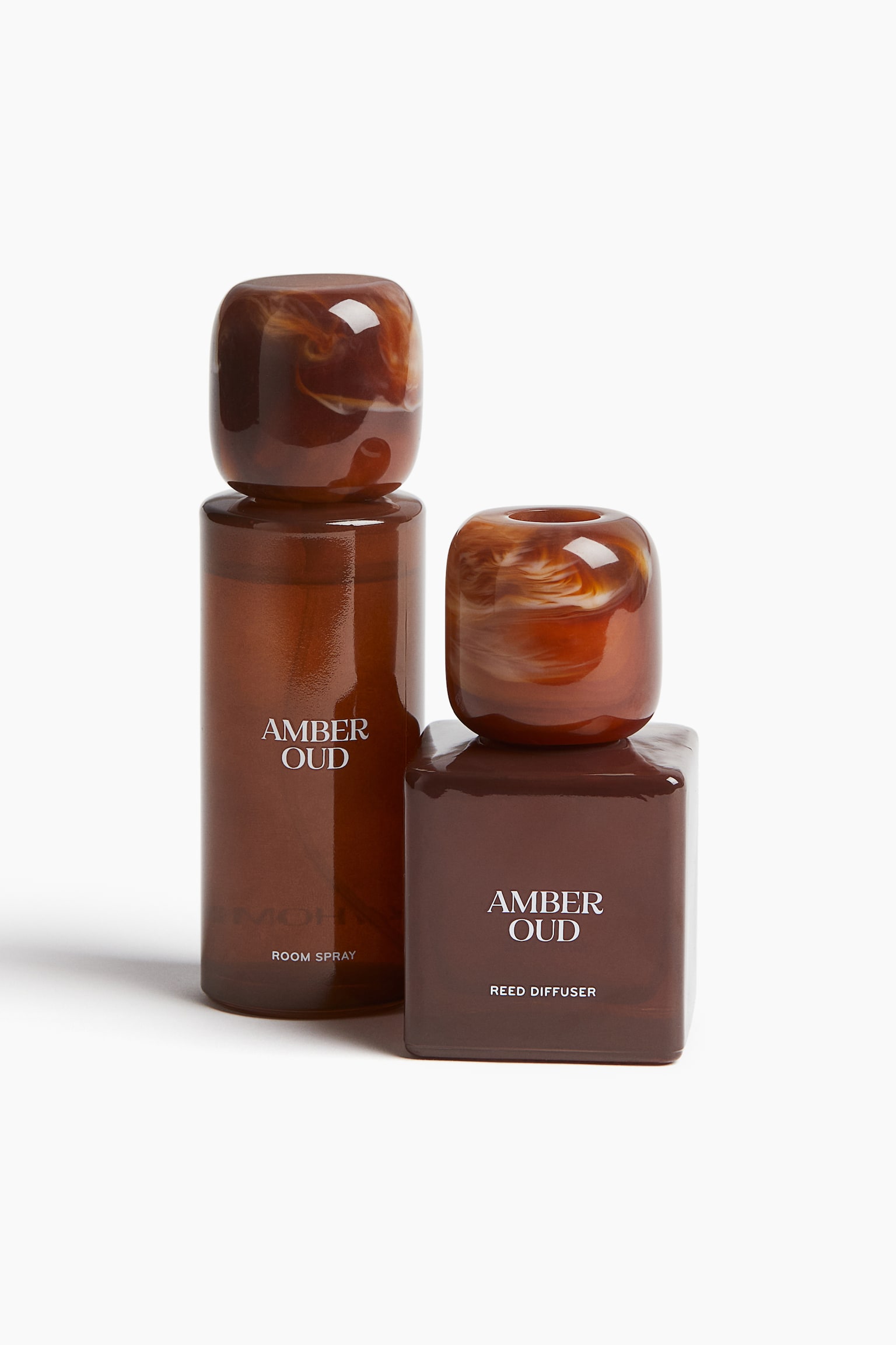 Αρωματικά στικ - Καφέ/Amber Oud/Γκρι/Cedarwood Zen/Ροζ/Untamed Rose - 4