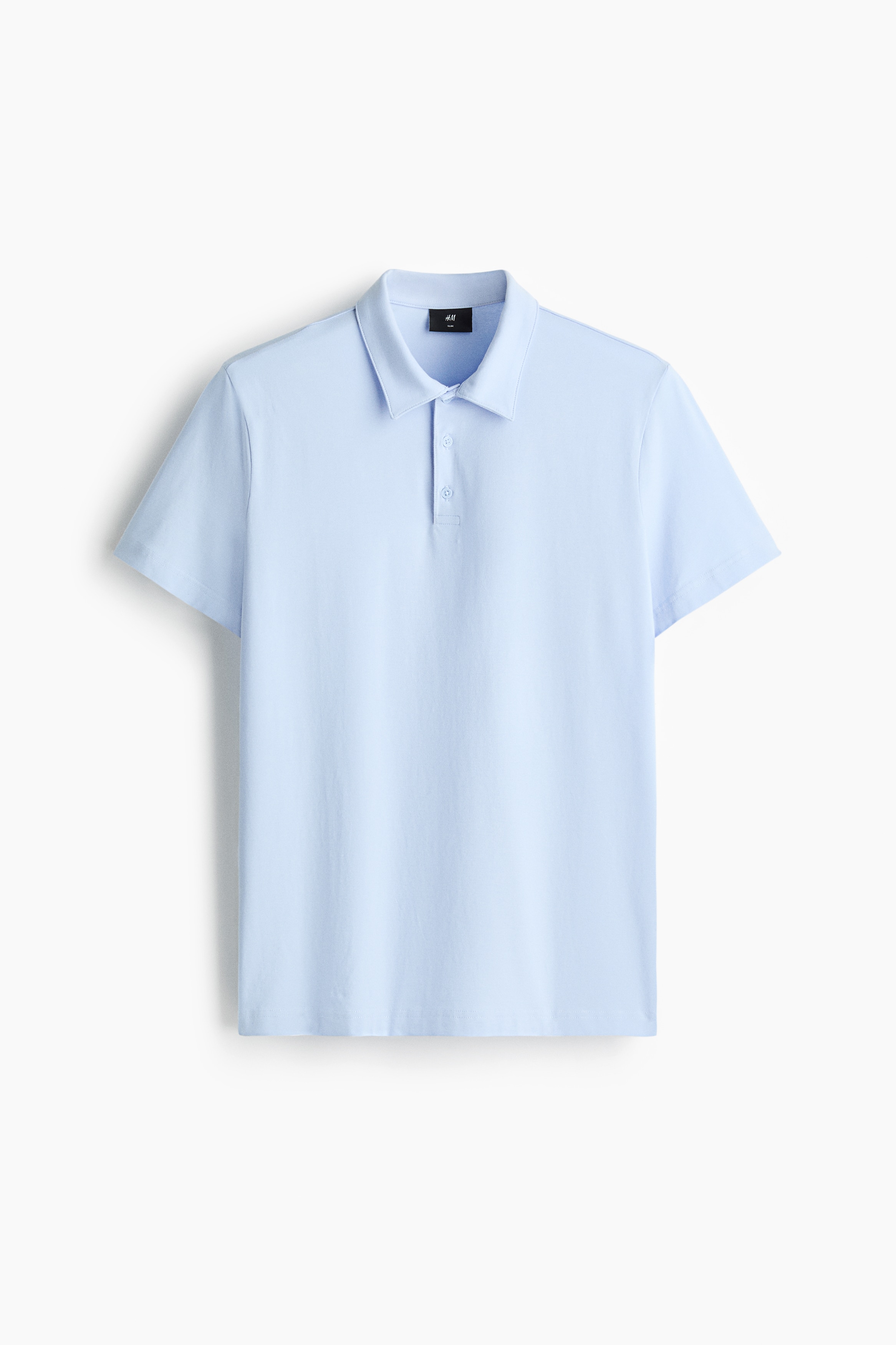 Slim-Fit Polo Shirt - Light blue/Black/Navy blue/Khaki green