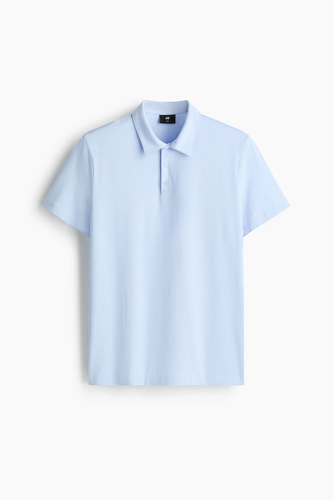 Slim Fit Polo shirt - Light blue/Black/Navy blue/Teal/Khaki green - 1