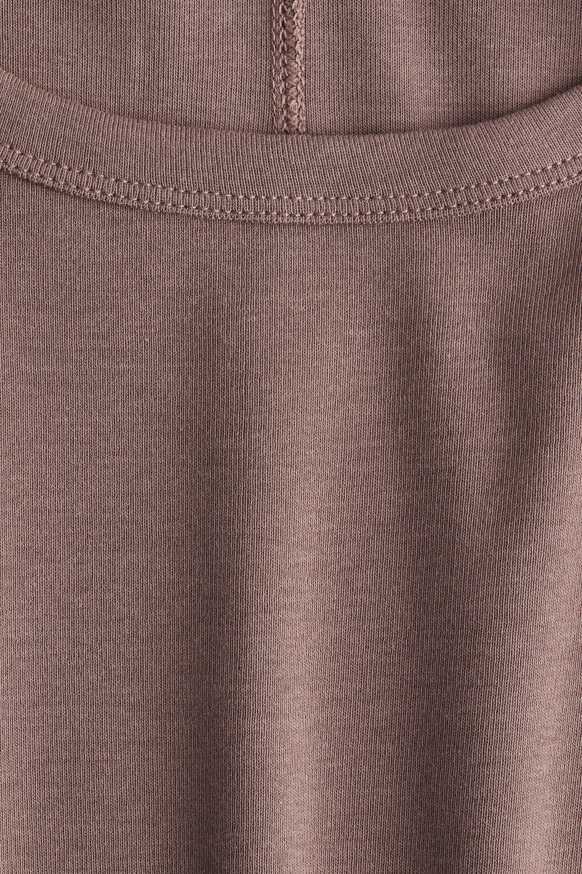 Long-sleeved jersey top