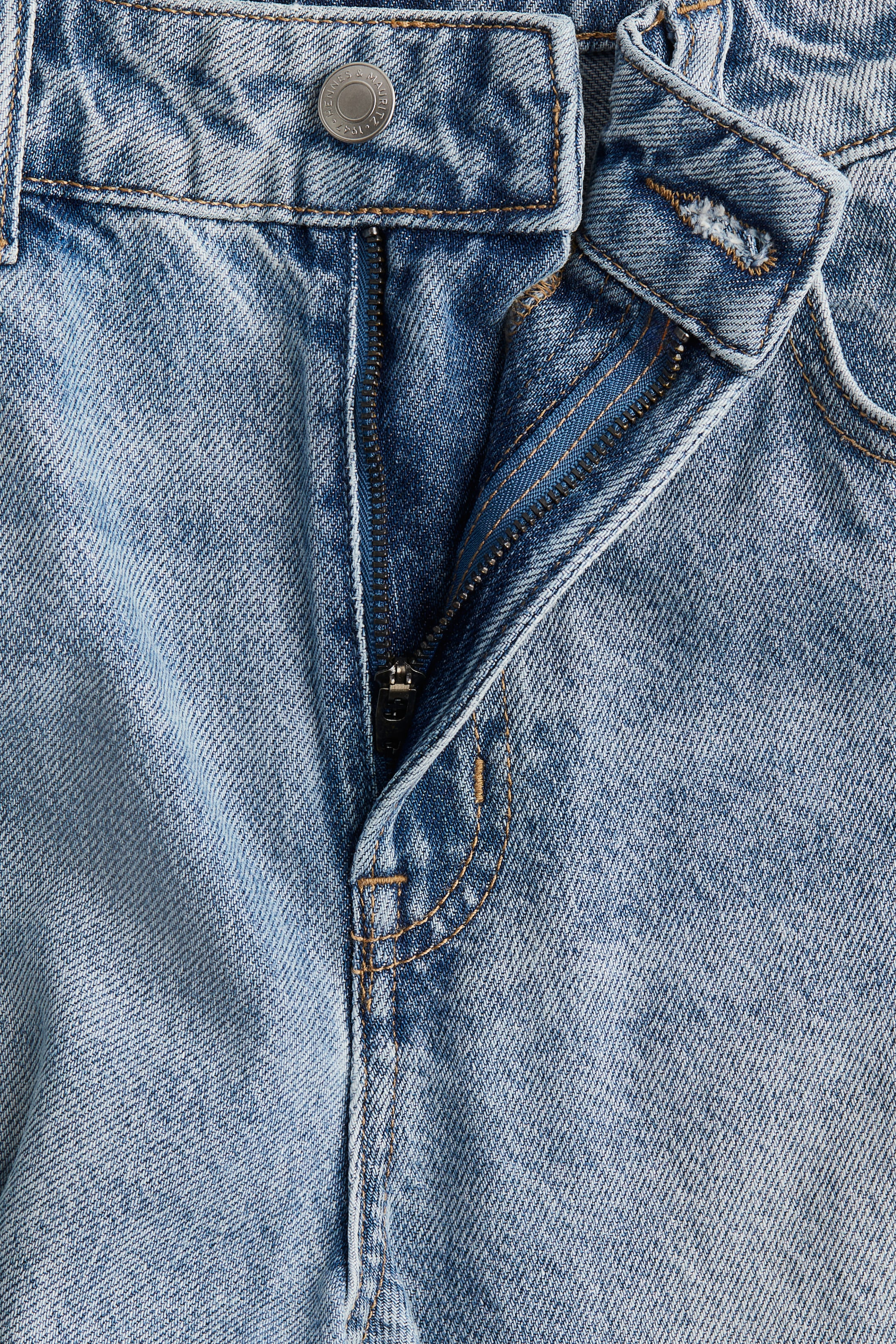 Wide jeans - Light denim blue - Ladies | H&M GB 6