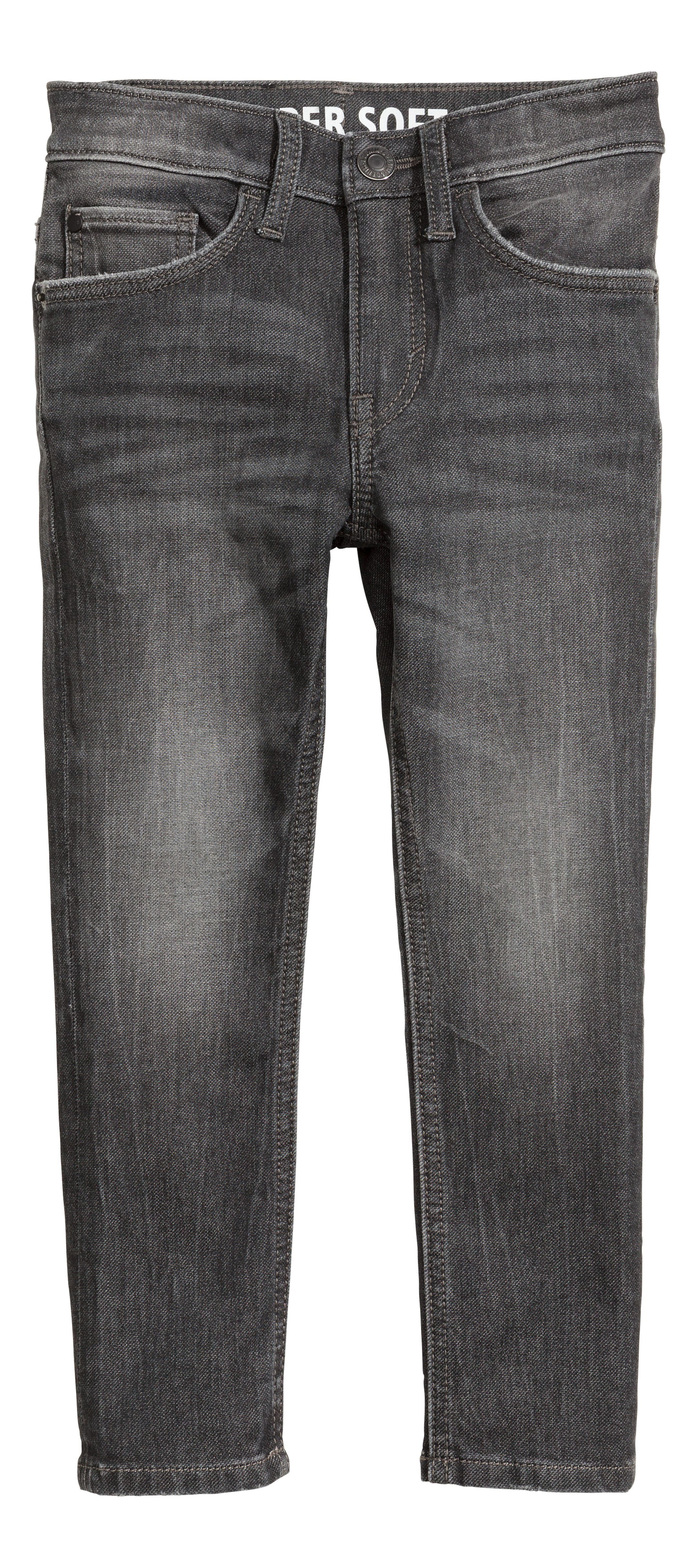 View larger image: Super Soft Skinny fit Jeans - Black washed-out - Kids | H&M CA 1