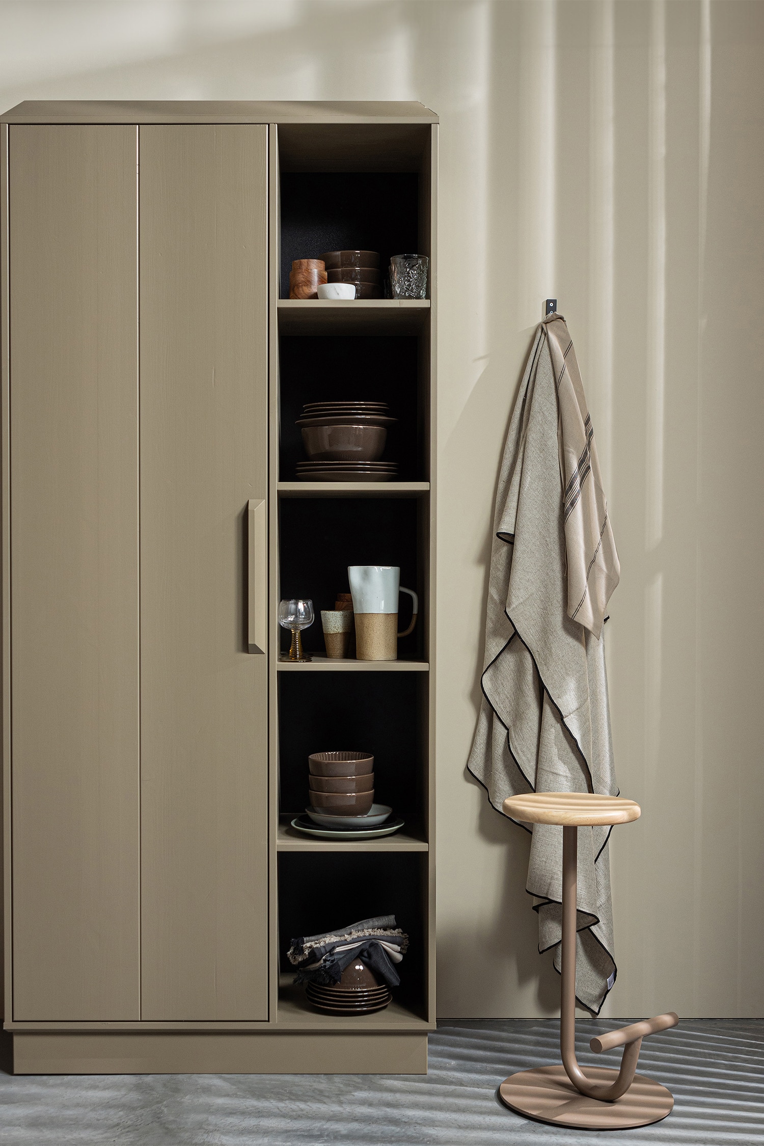 Lowen Storage Cabinet - Brown