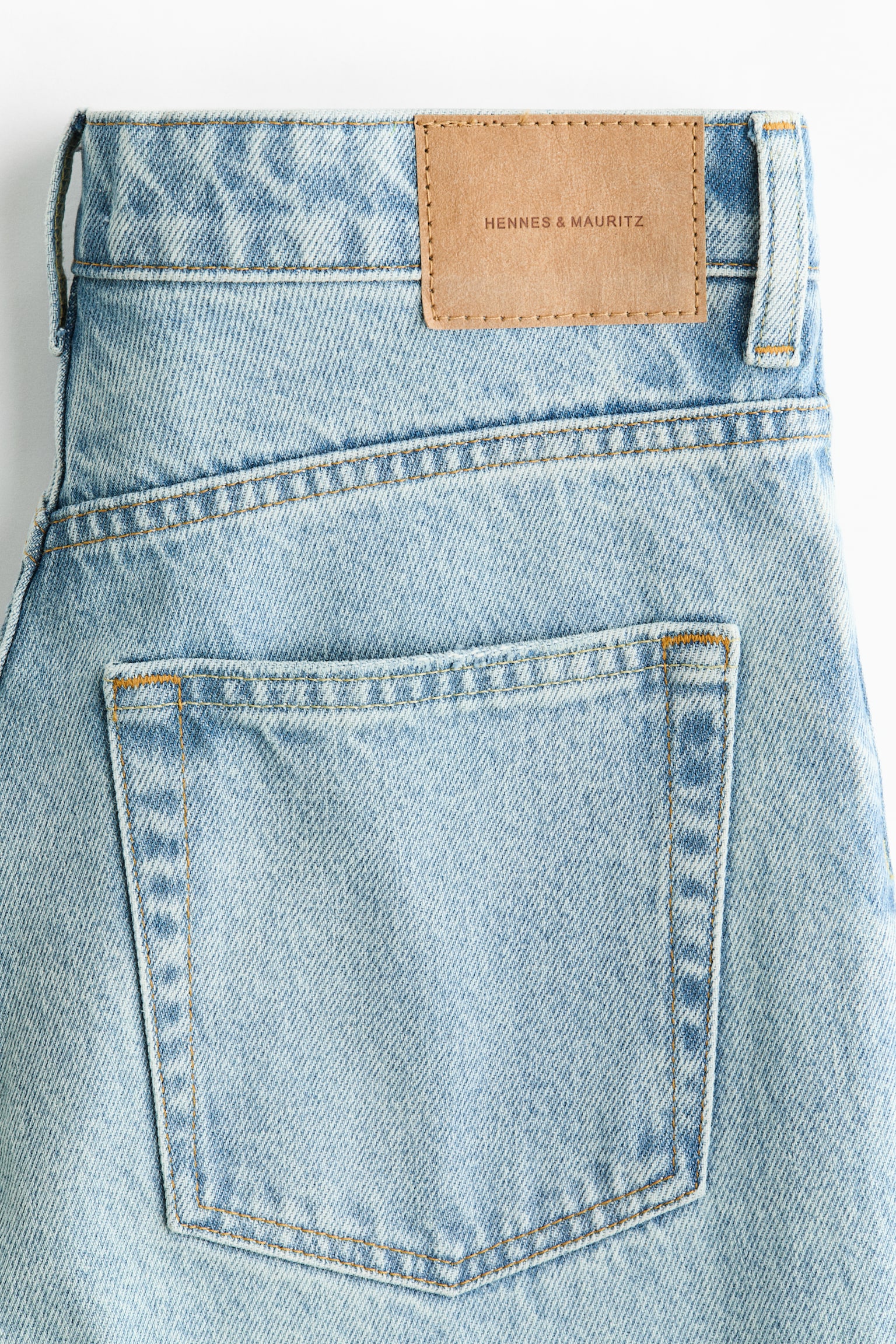 Straight High Jeans - Light denim blue/Denim blue/Denim blue/Dark denim blue/Washed denim blue - 2