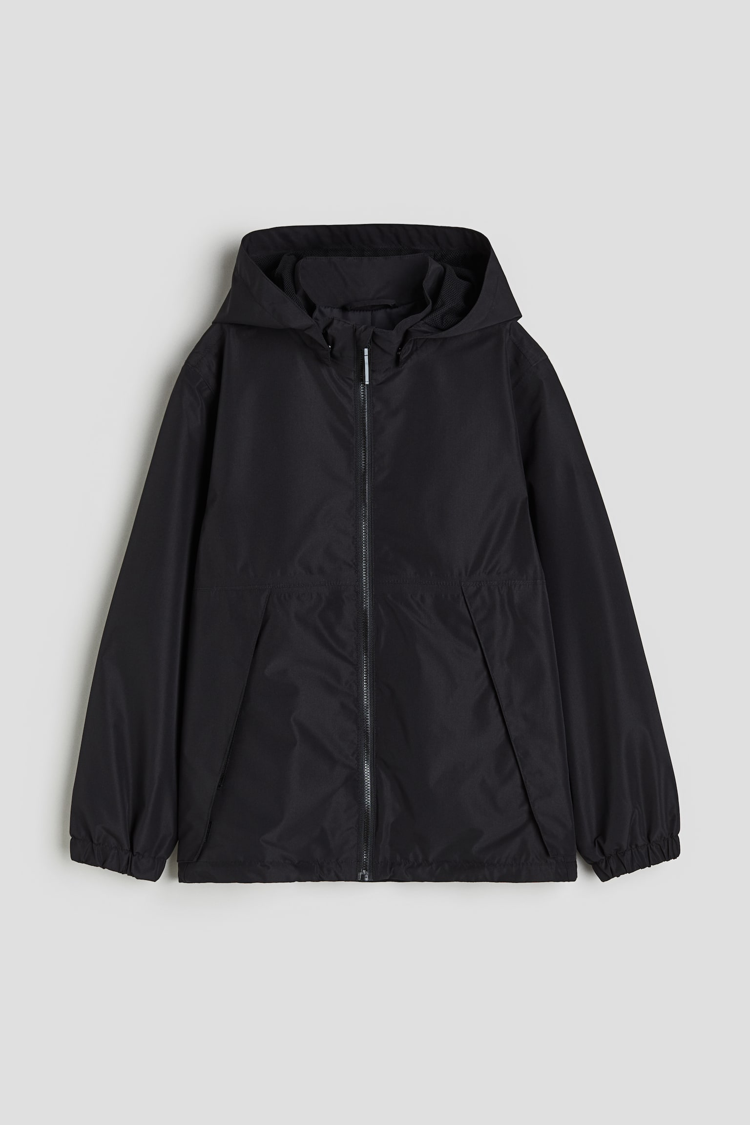 Lightweight Rain Jacket - Black - 1