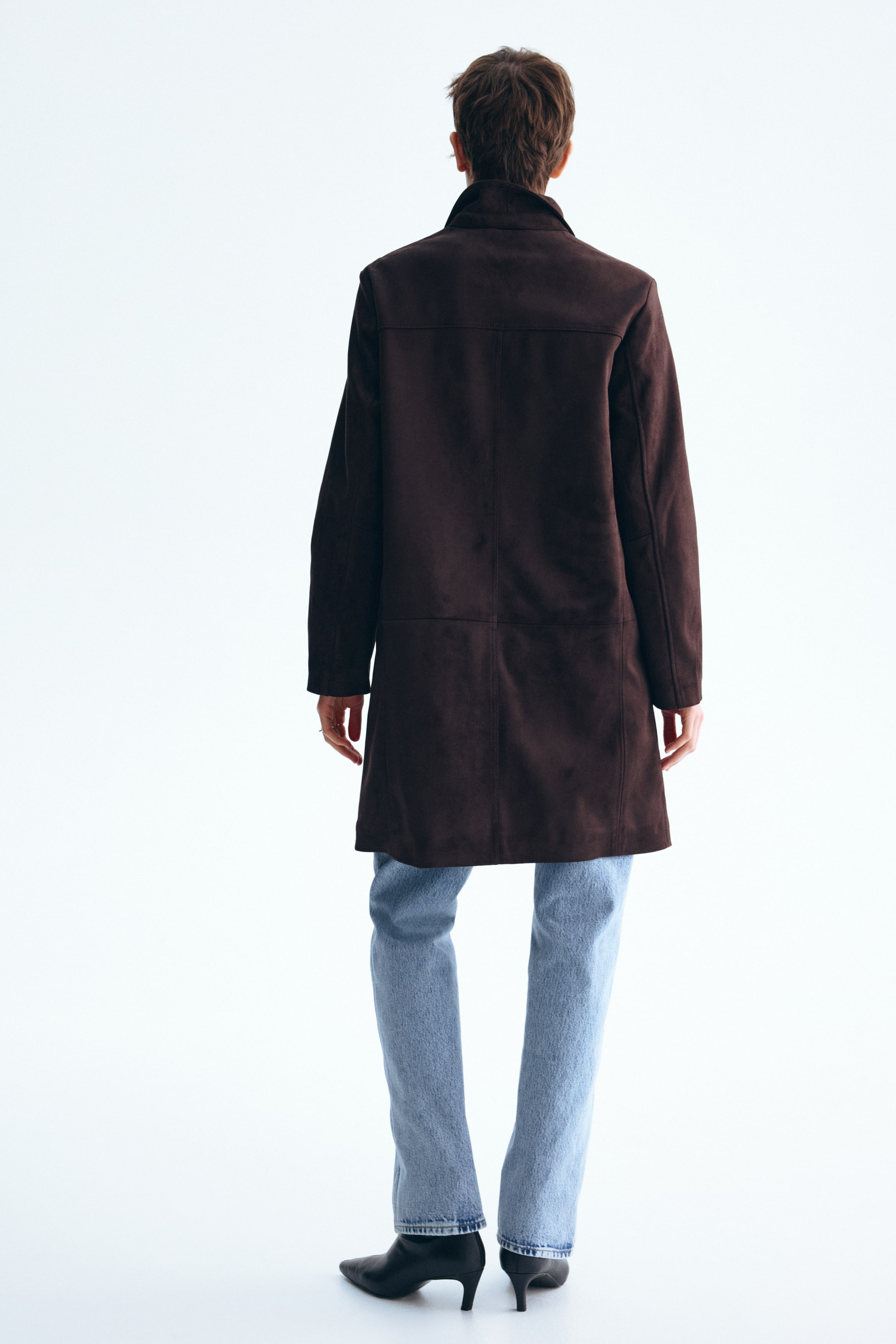Manteau au genou
