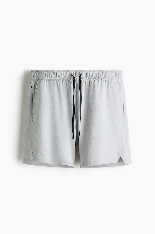 Short de sport DryMove™ - Gris clair chiné/Bleu marine/Vert ancien/Prune foncé/Marron foncé/Noir/Écru/Marron foncé/Gris chiné - 1