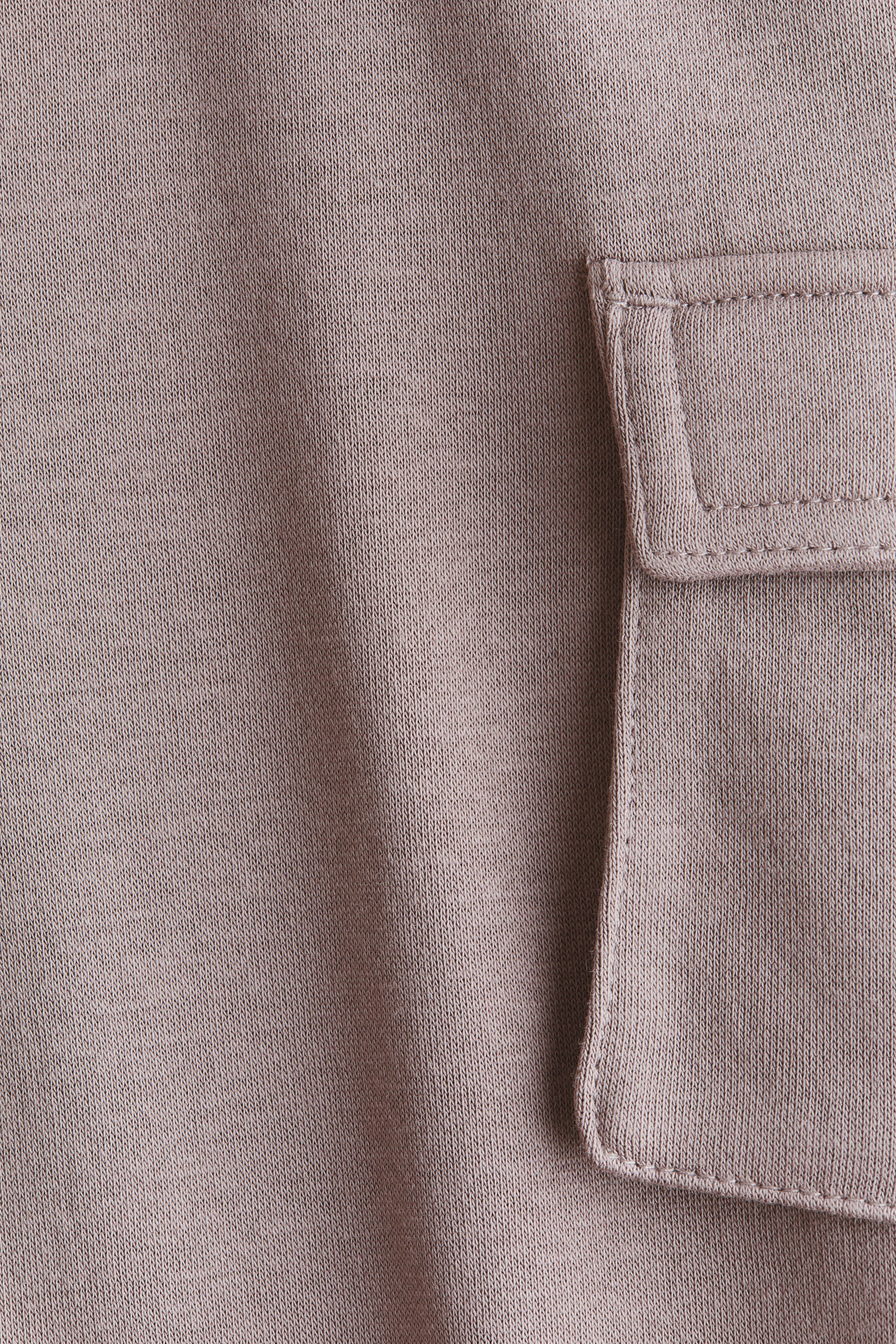 Brushed-Inside Cargo Joggers