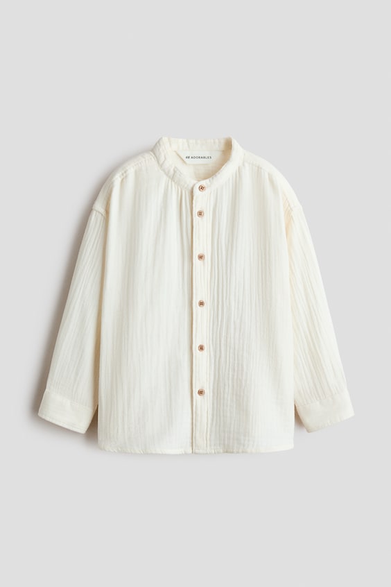 Детские рубашки H&M Cotton Muslin Shirt