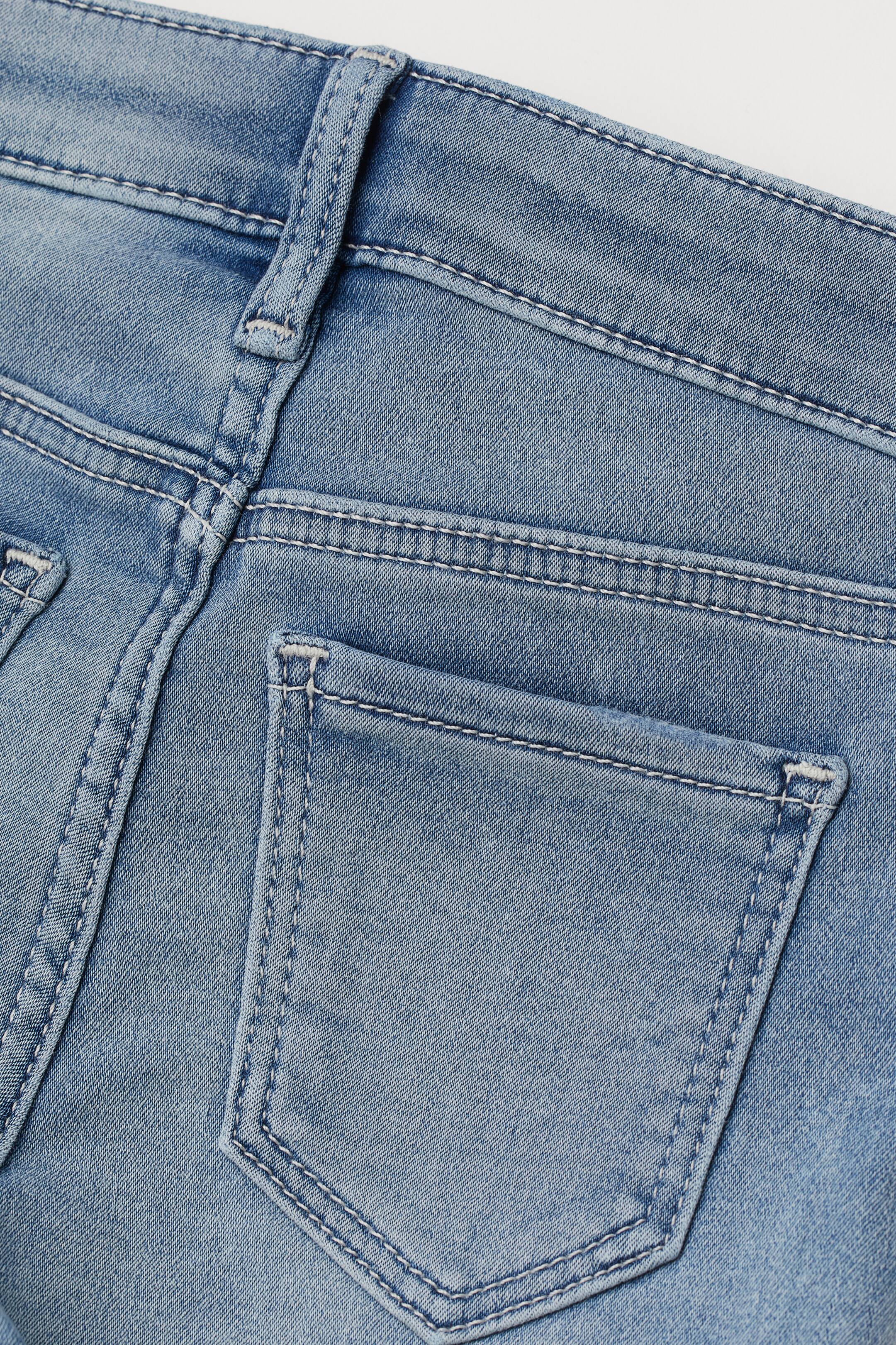 View larger image: Super Soft Skinny Fit Jeans - Light denim blue - Kids | H&M IN 3