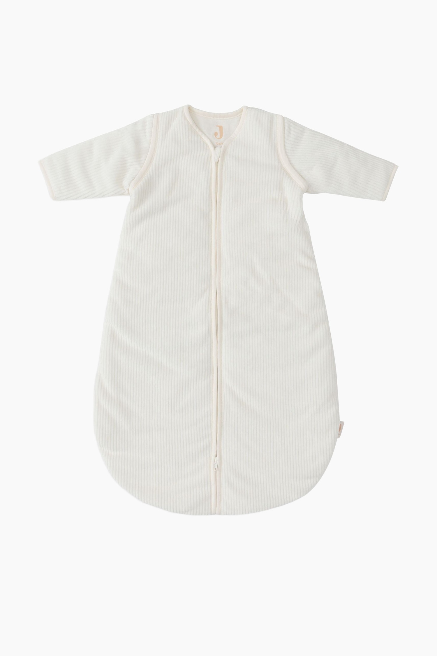 Sleeping Bag Removable Sleeves Round - Ivory/Wild Rose