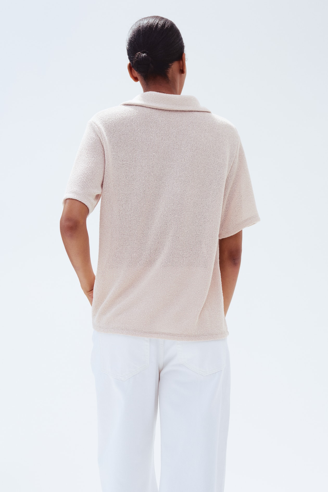 Knit Top with Collar - image 2