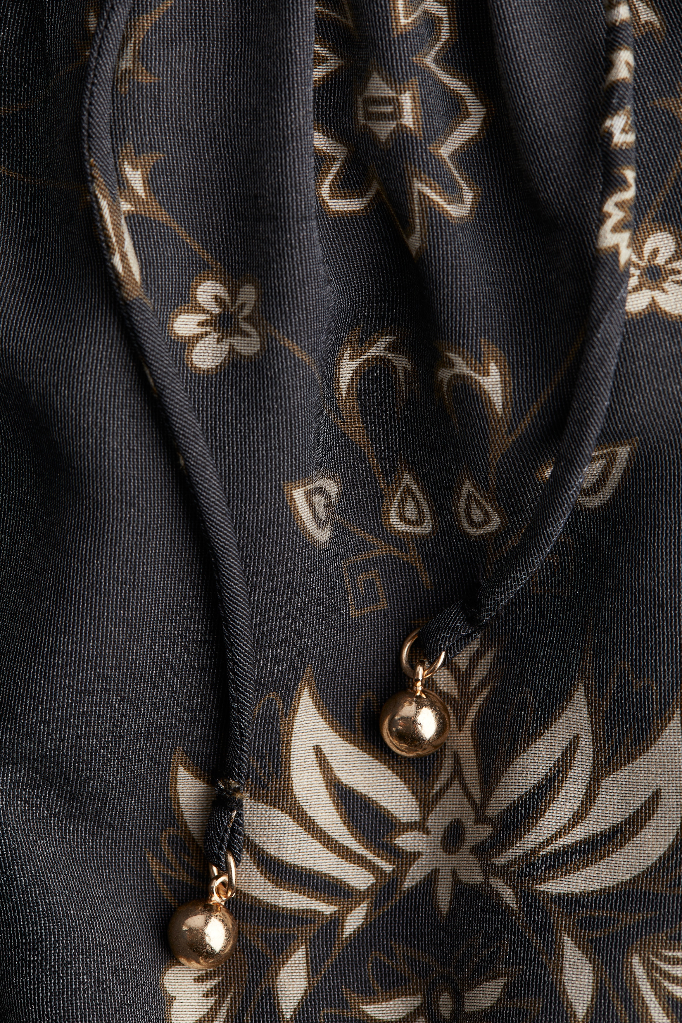 Smocked-detail dress