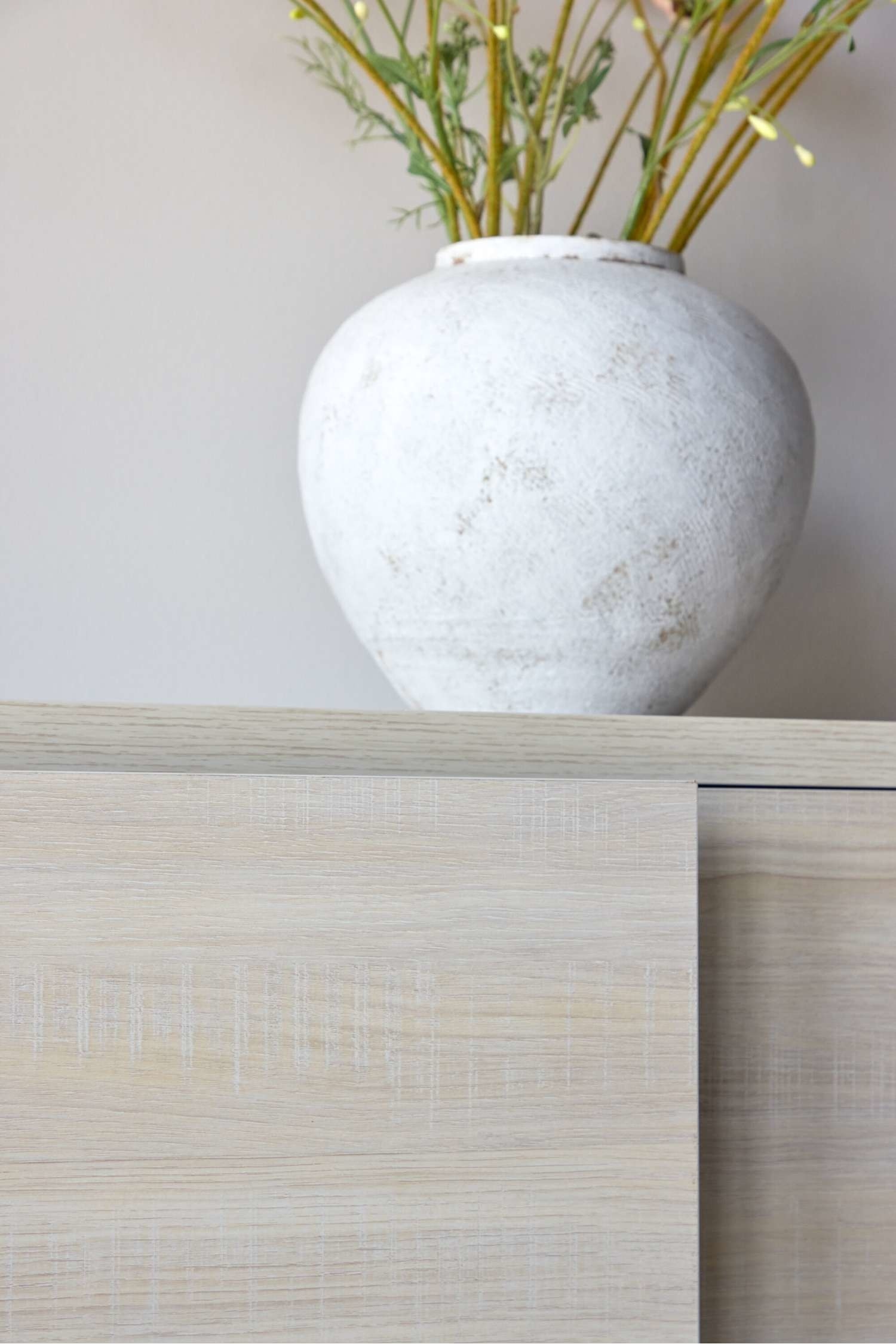 Nomi Tv-bord - Mdf, Hvidlasur