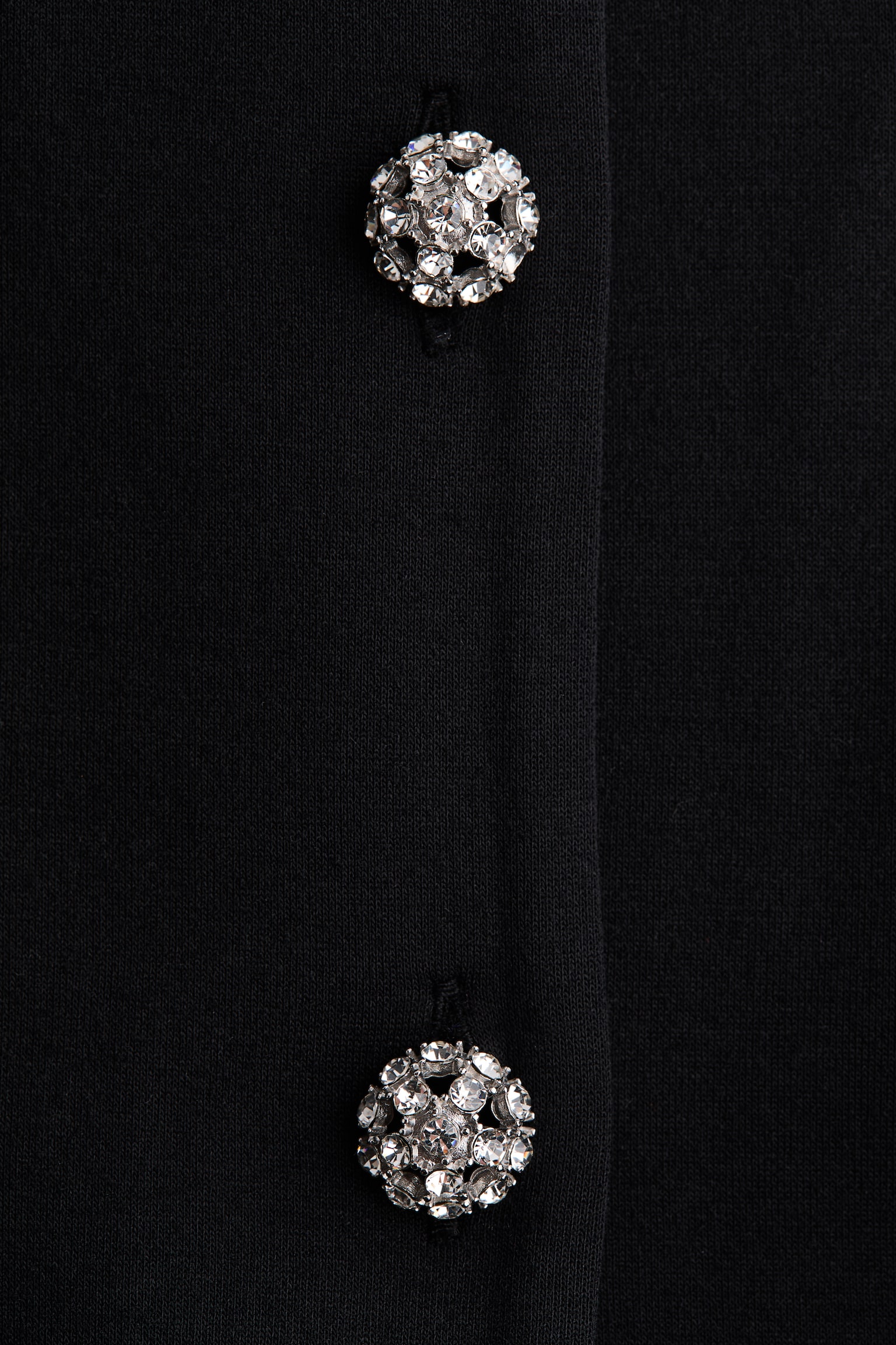 Tričko s volánom naspodku - Black/Červená - 2