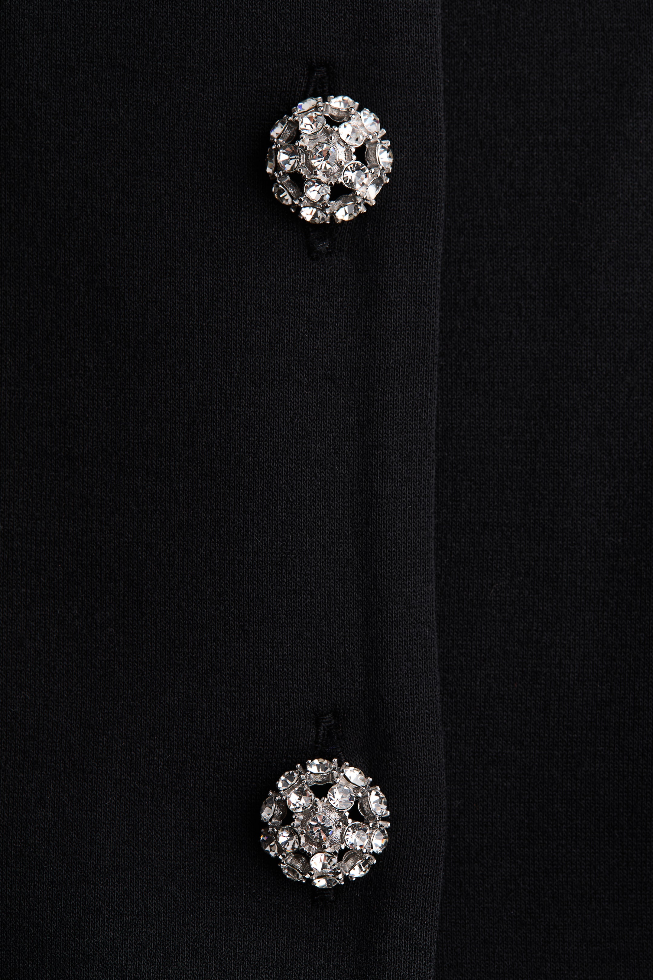 Zobraziť väčší obrázok: Tričko s volánom naspodku - Black - ŽENY | H&M SK 2