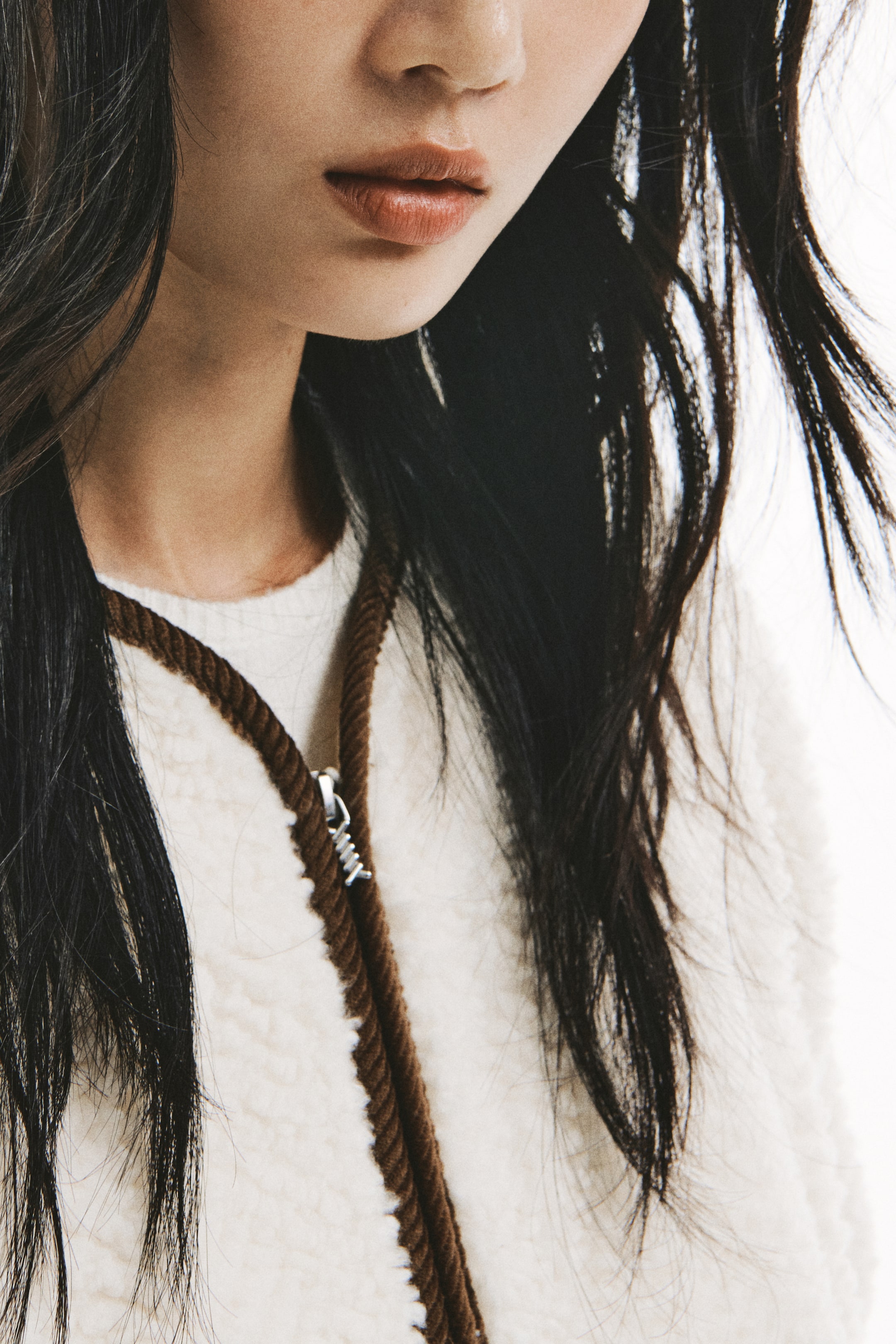 拡大画像を表示: テディジャケット - ホワイト - レディース | H&M JP 5