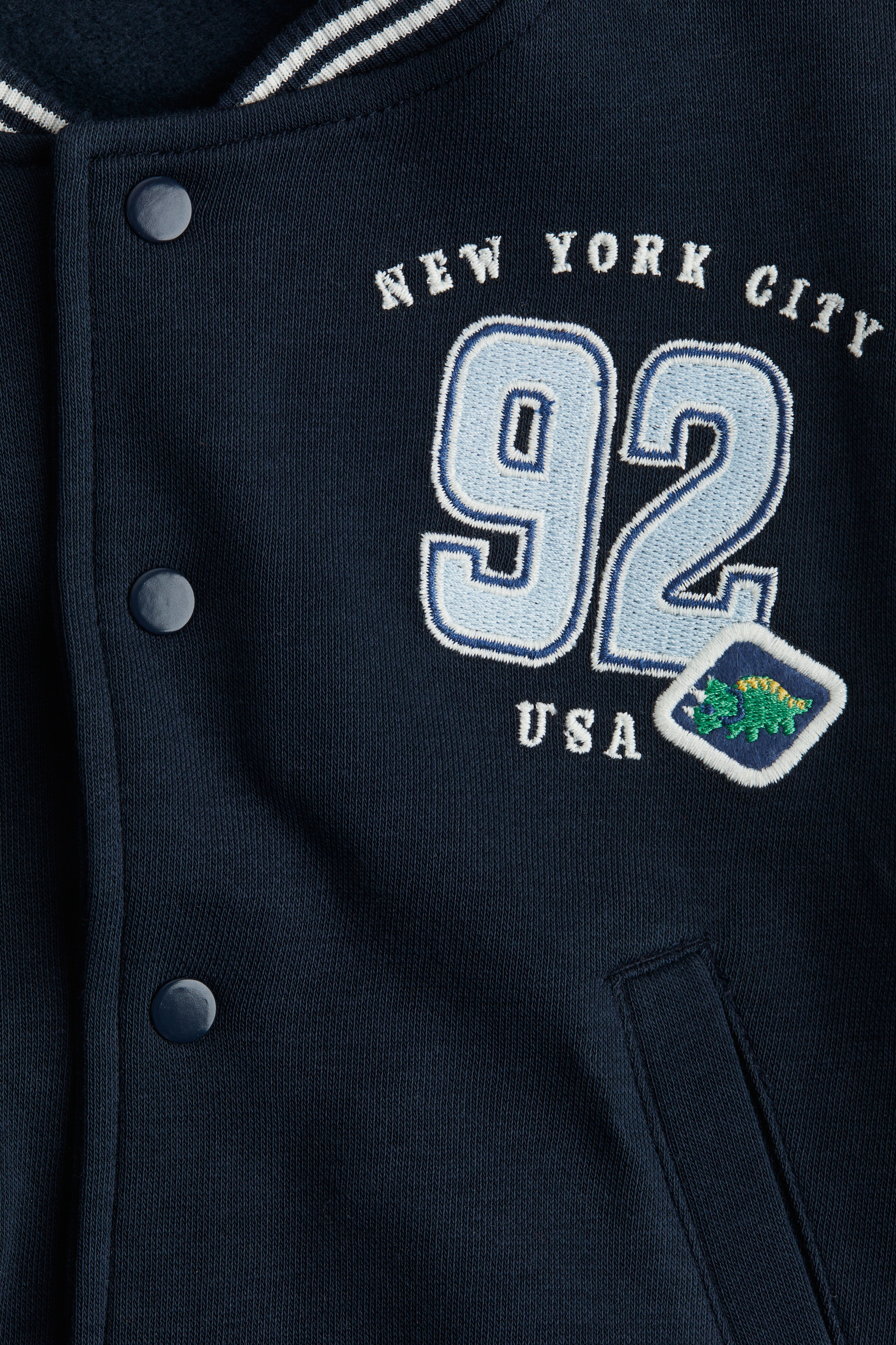 スウェットスタジャン - ネイビーブルー／ニューヨークシティ - Kids