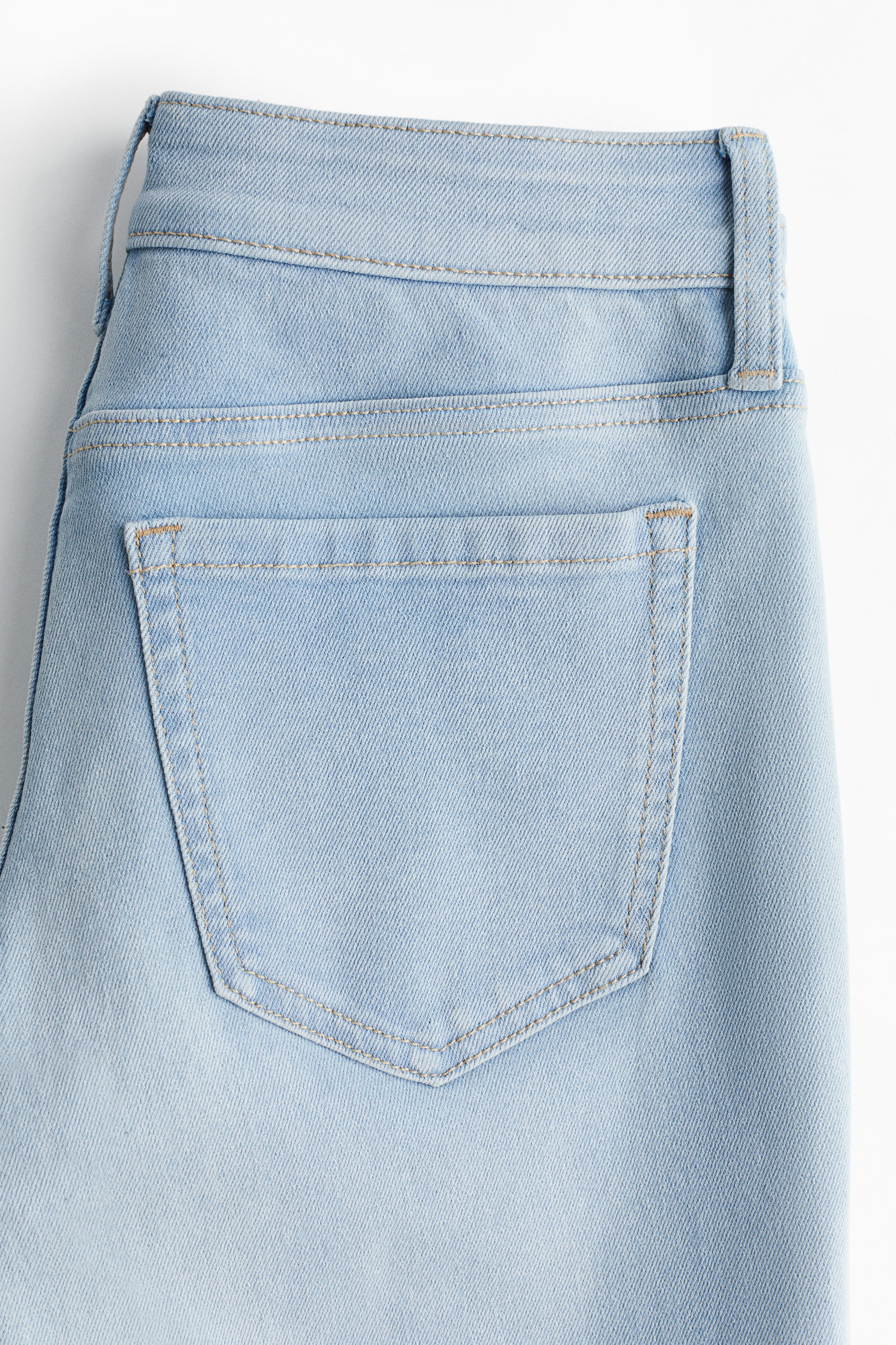 Flared Low Ankle Jeans