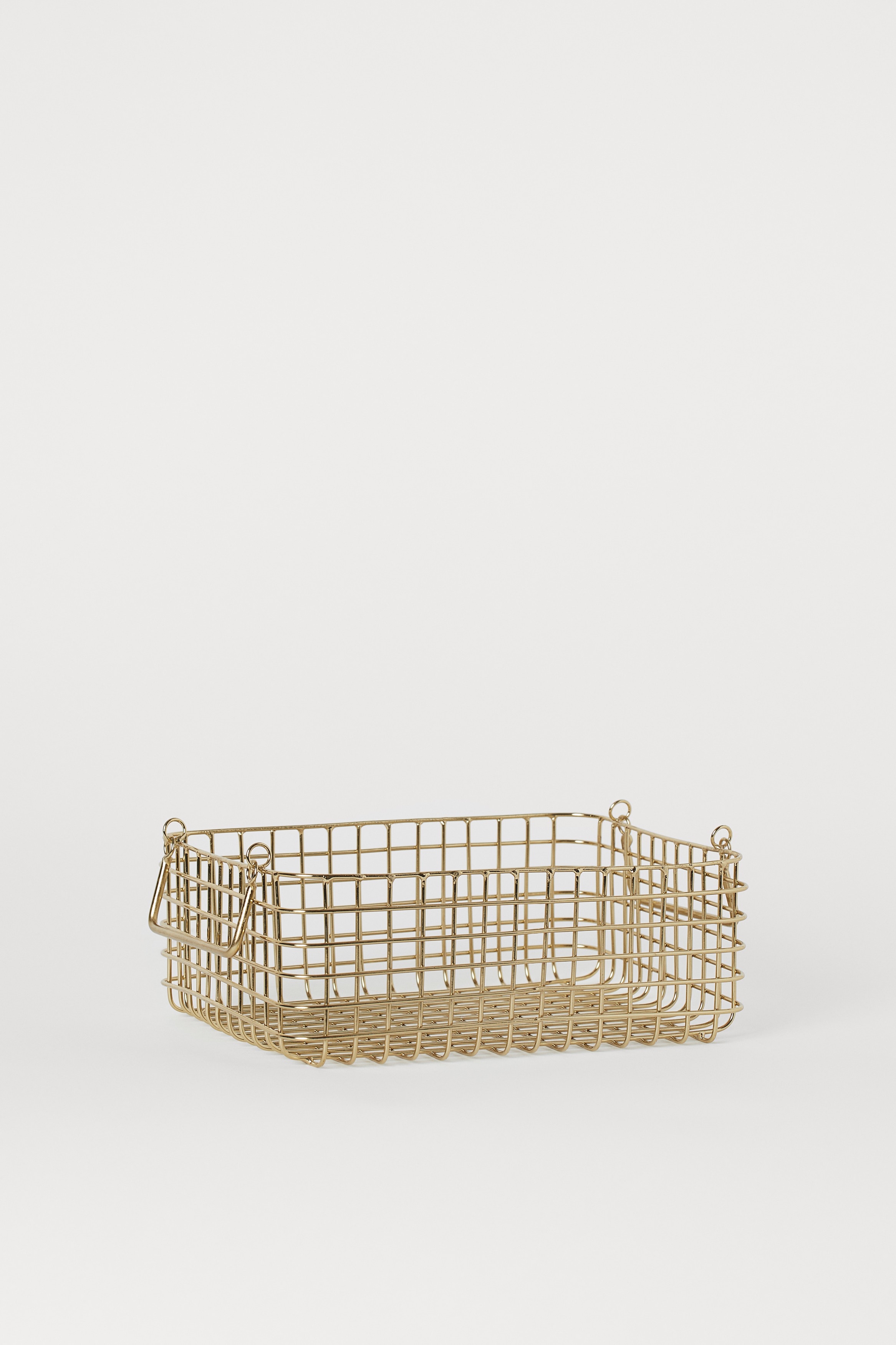 メタルバスケット - ゴールドカラー - Home All | H&M JP