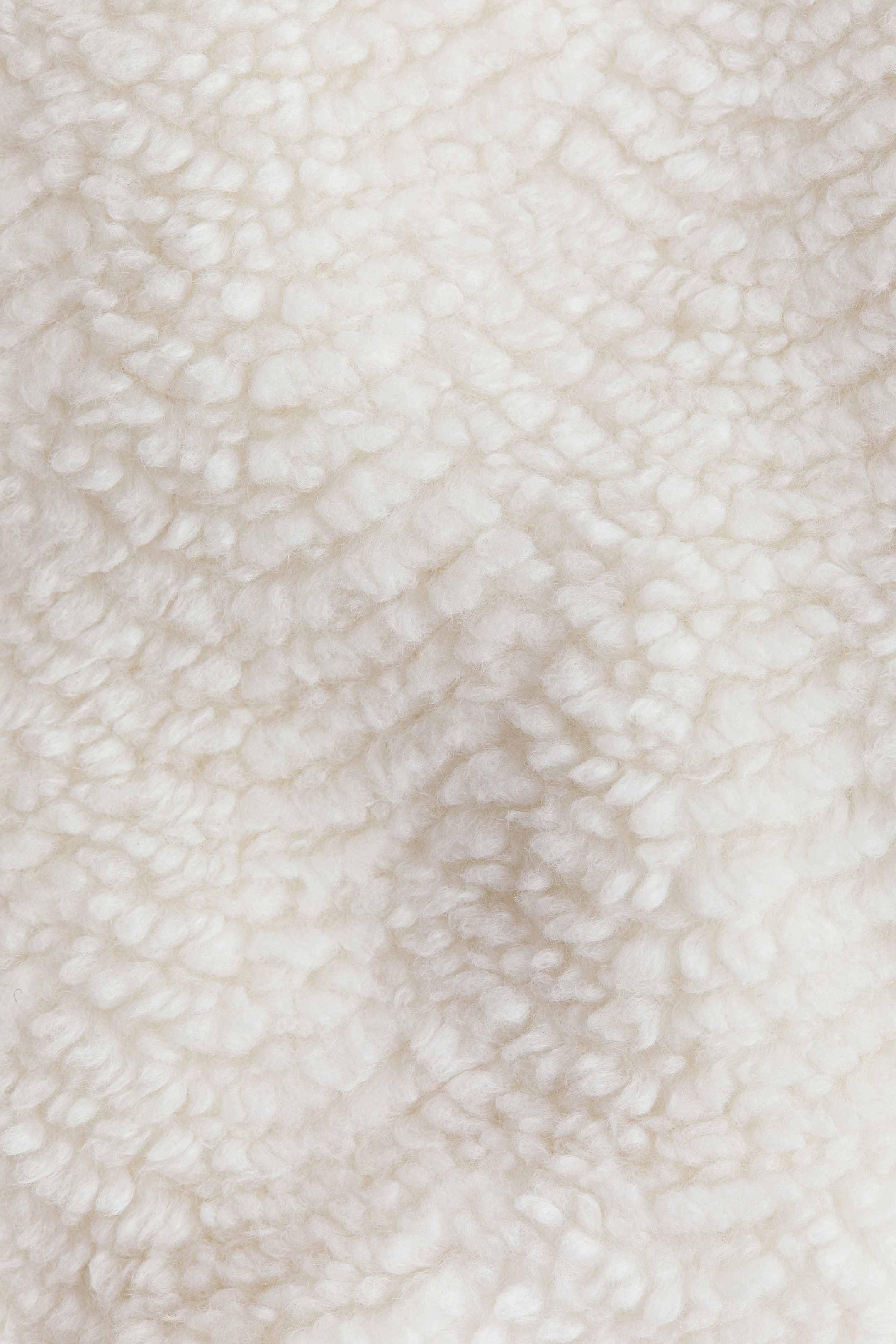 拡大画像を表示: テディジャケット - ホワイト - レディース | H&M JP 7