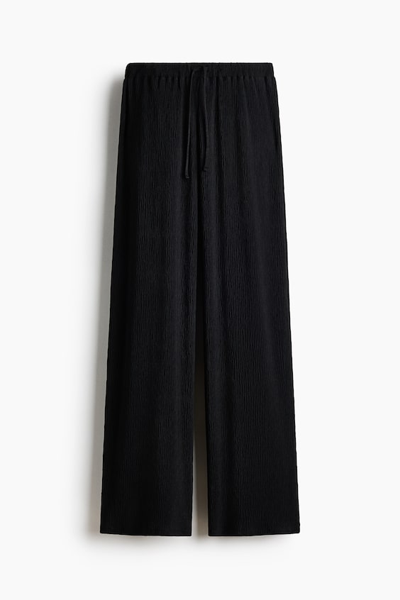 Женские брюки H&M Crinkled Drawstring Pants
