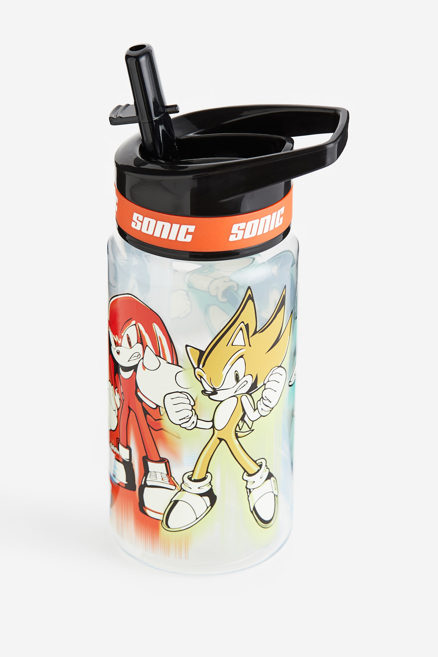 Printed water bottle - Black/Sonic the Hedgehog/Black/Avengers/Blue/Sonic The Hedgehog - 2