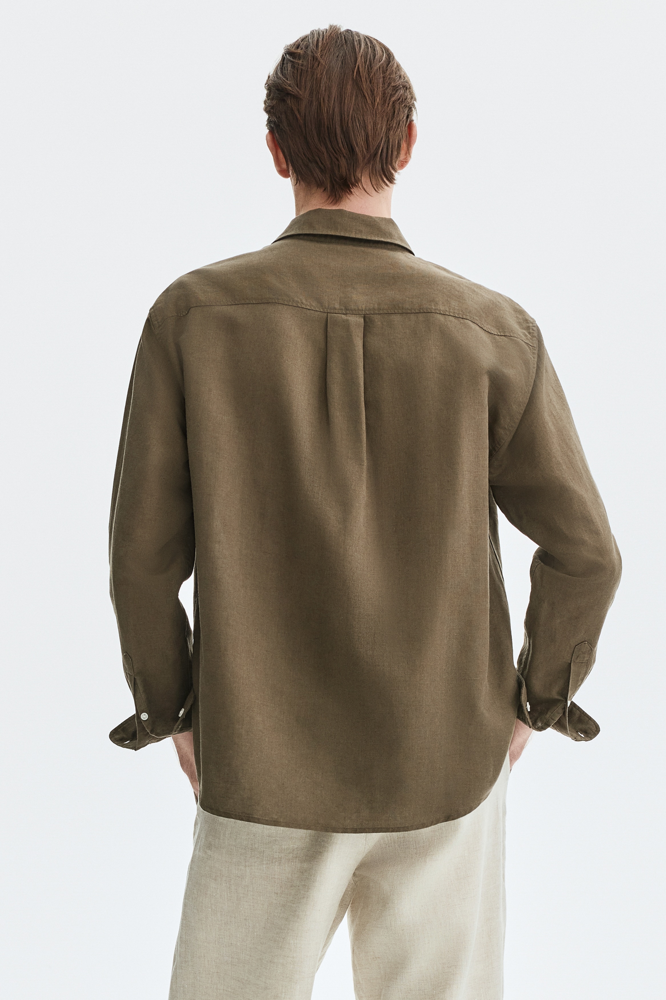 Men's Green Shirts | Striped, Linen, Flannel & Dress | H&M US Men's Green Shirts | Striped, Linen, Flannel & Dress | H&M US