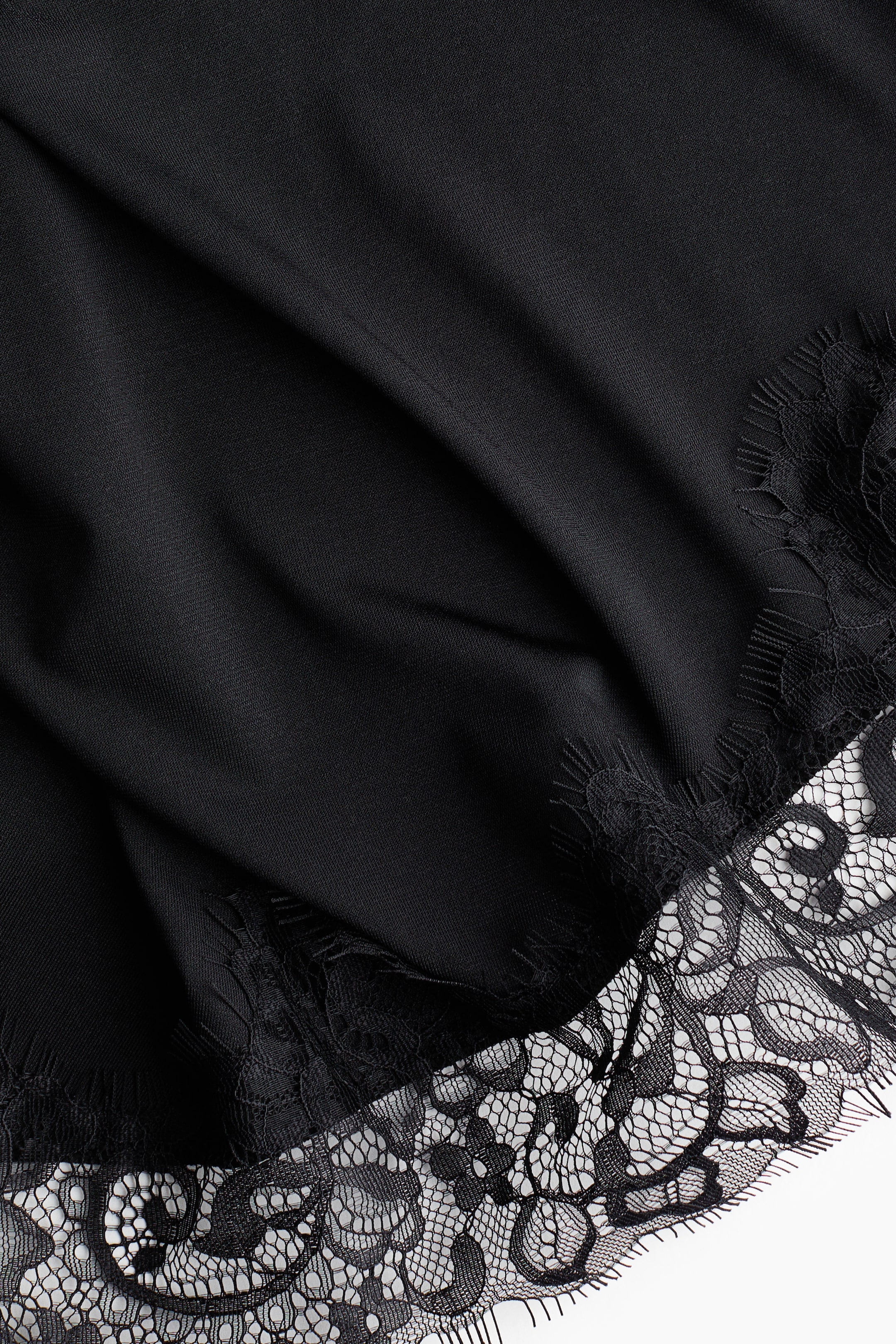 Jupe asymétrique avec dentelle