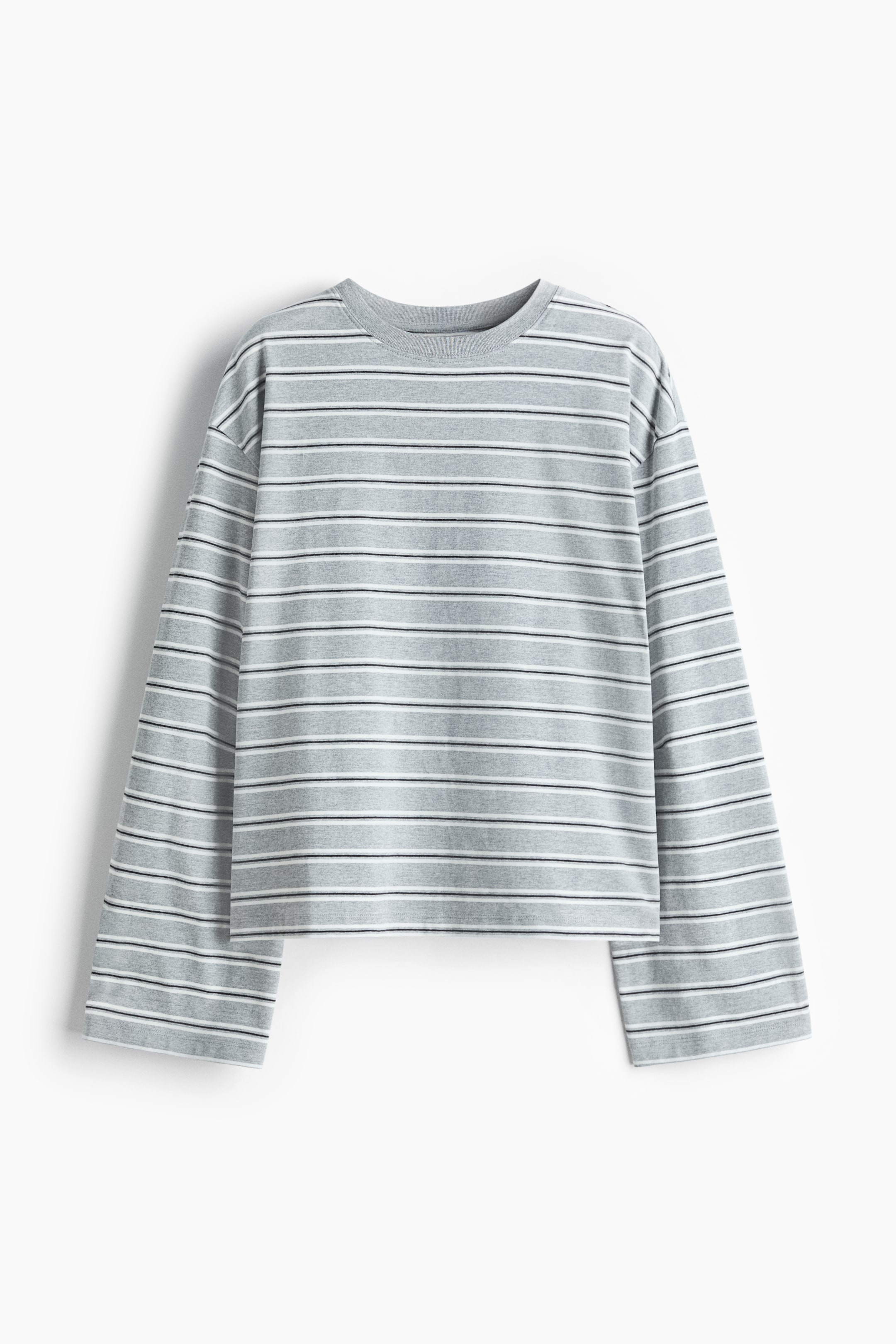 Long-Sleeved Cotton Top
