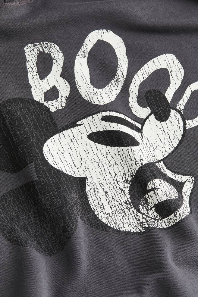 Oversized printed hoodie - Dark grey/Mickey Mouse/Black/Scooby-Doo - 7