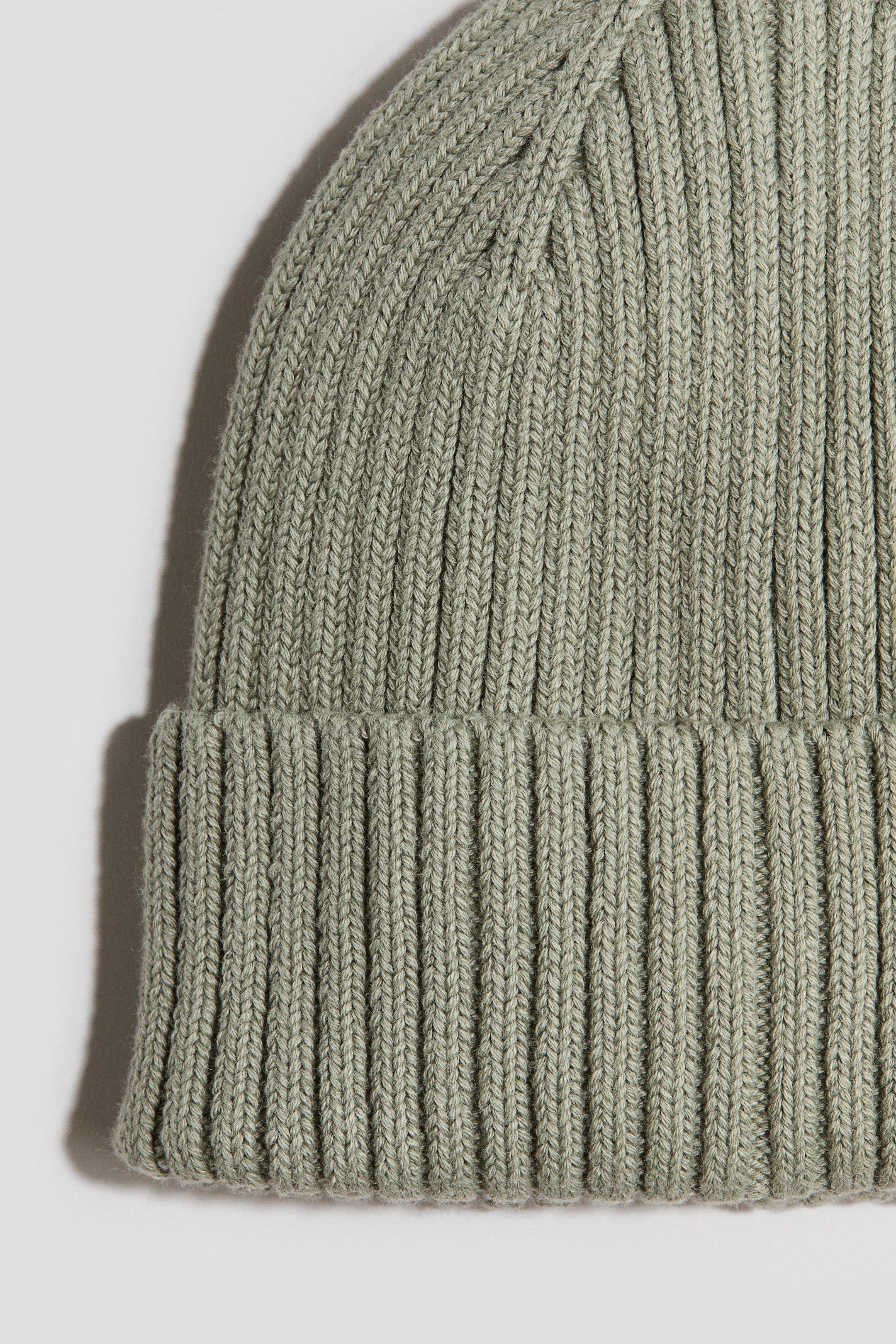 Rib-Knit Beanie
