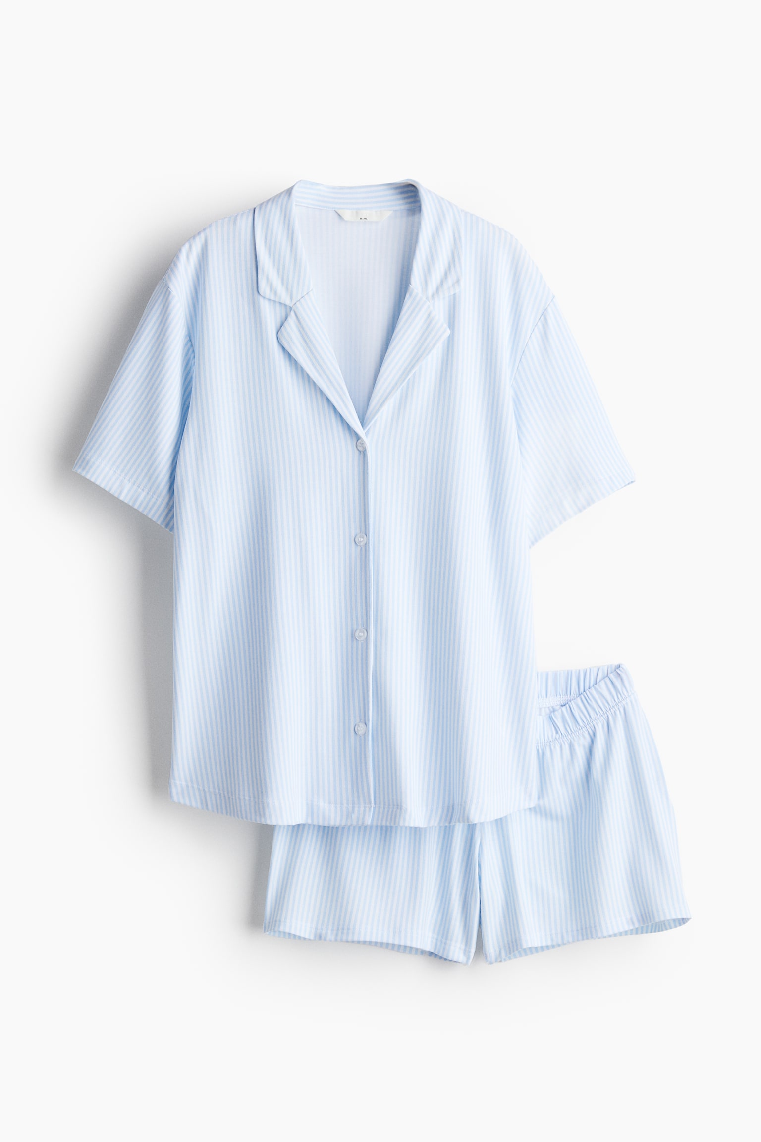 MAMA Before & After Pyjama Set - Light blue/Stripe/Light pink/Stripe - 2