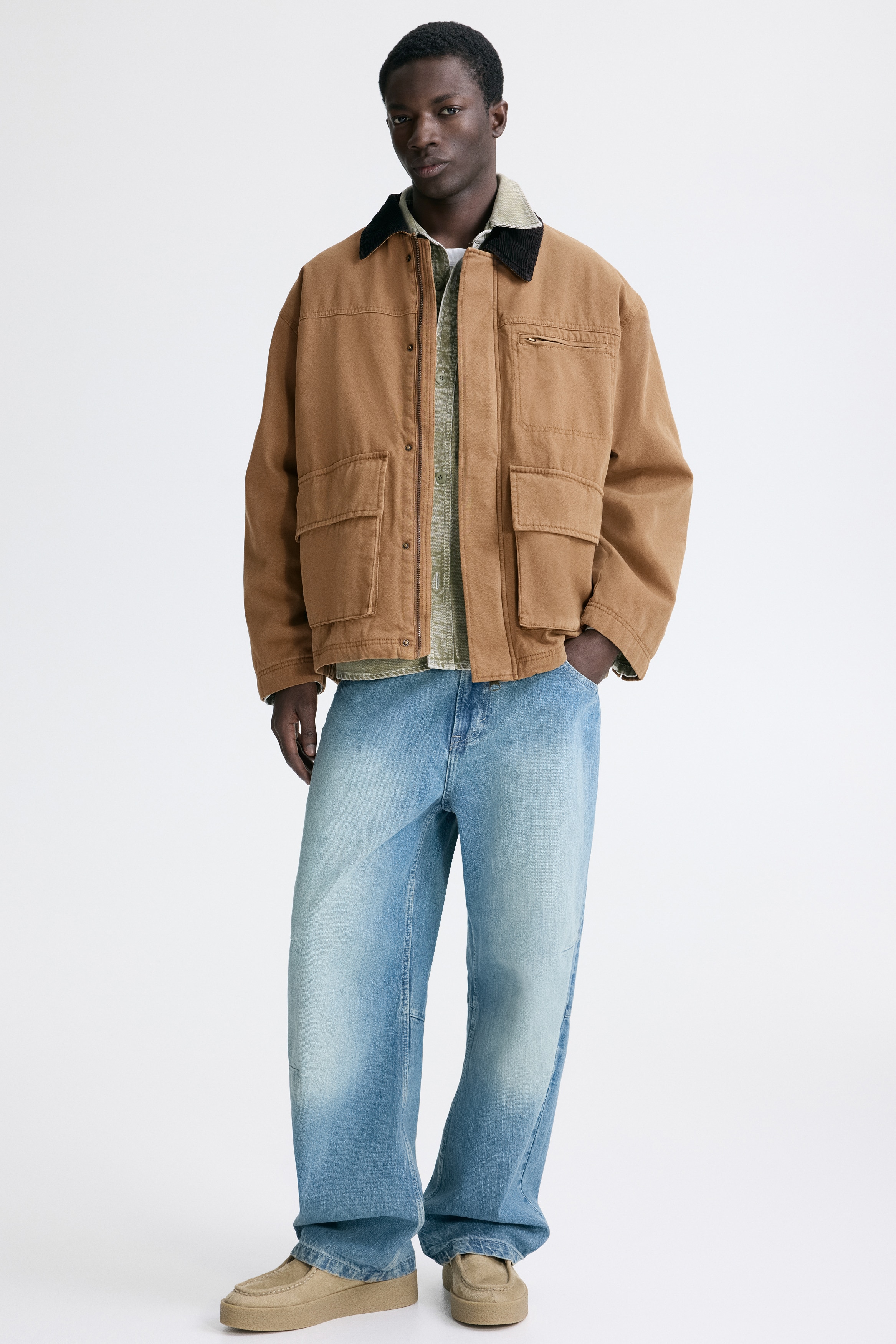 メンズ シャケット・オーバーシャツ | H&M JP