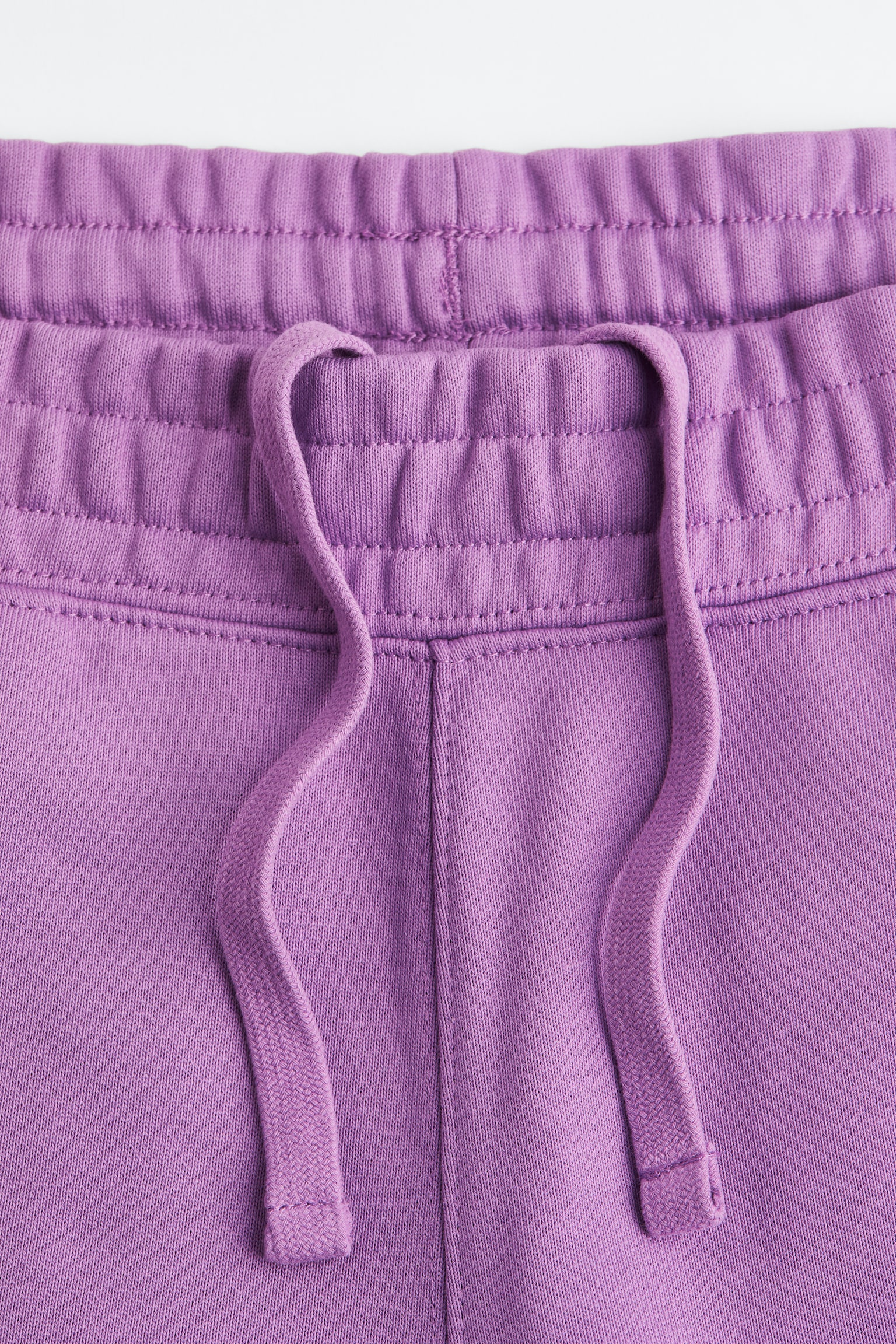 Relaxed Fit Cotton joggers - Deep lilac - 3