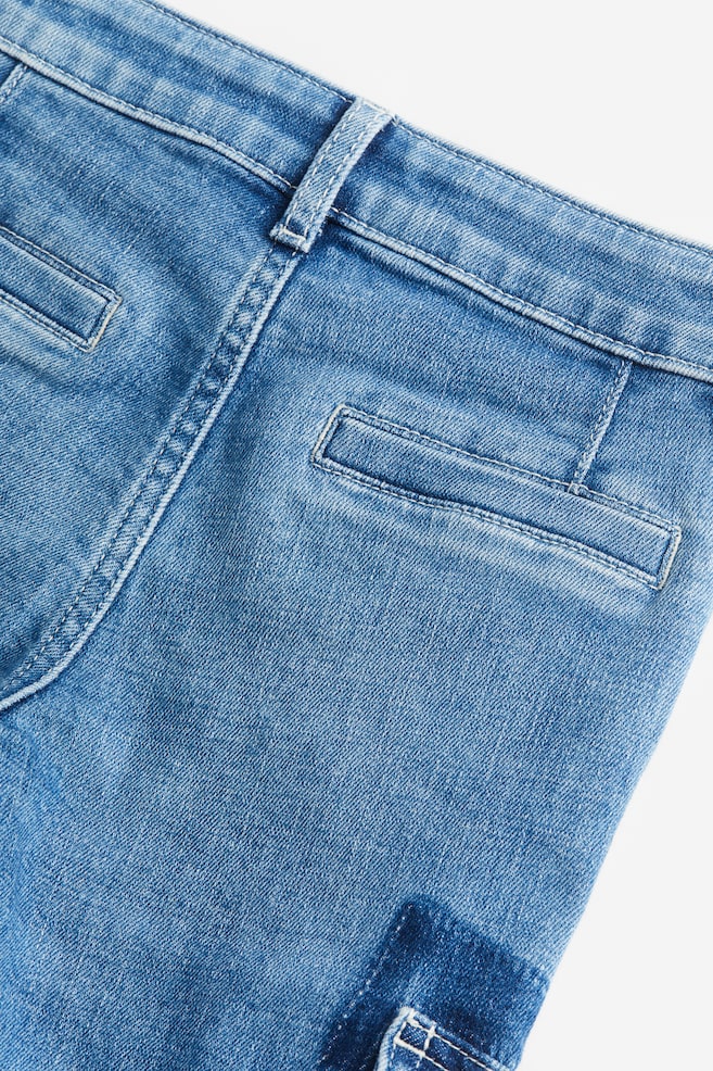 Regular Tapered Fit Jeans - Light denim blue/Light denim blue - 4